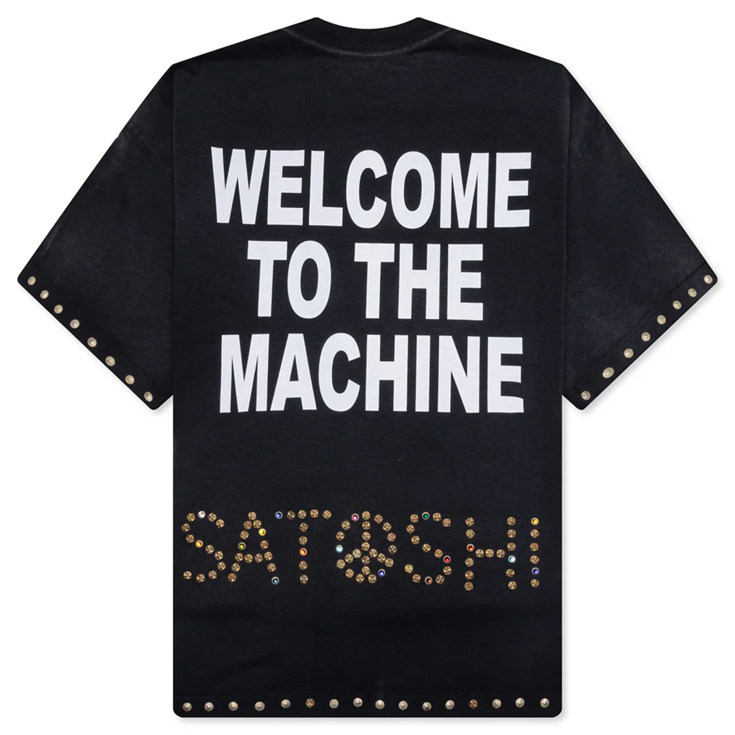 Satoshi Nakamoto Welcome To The Machine Tee