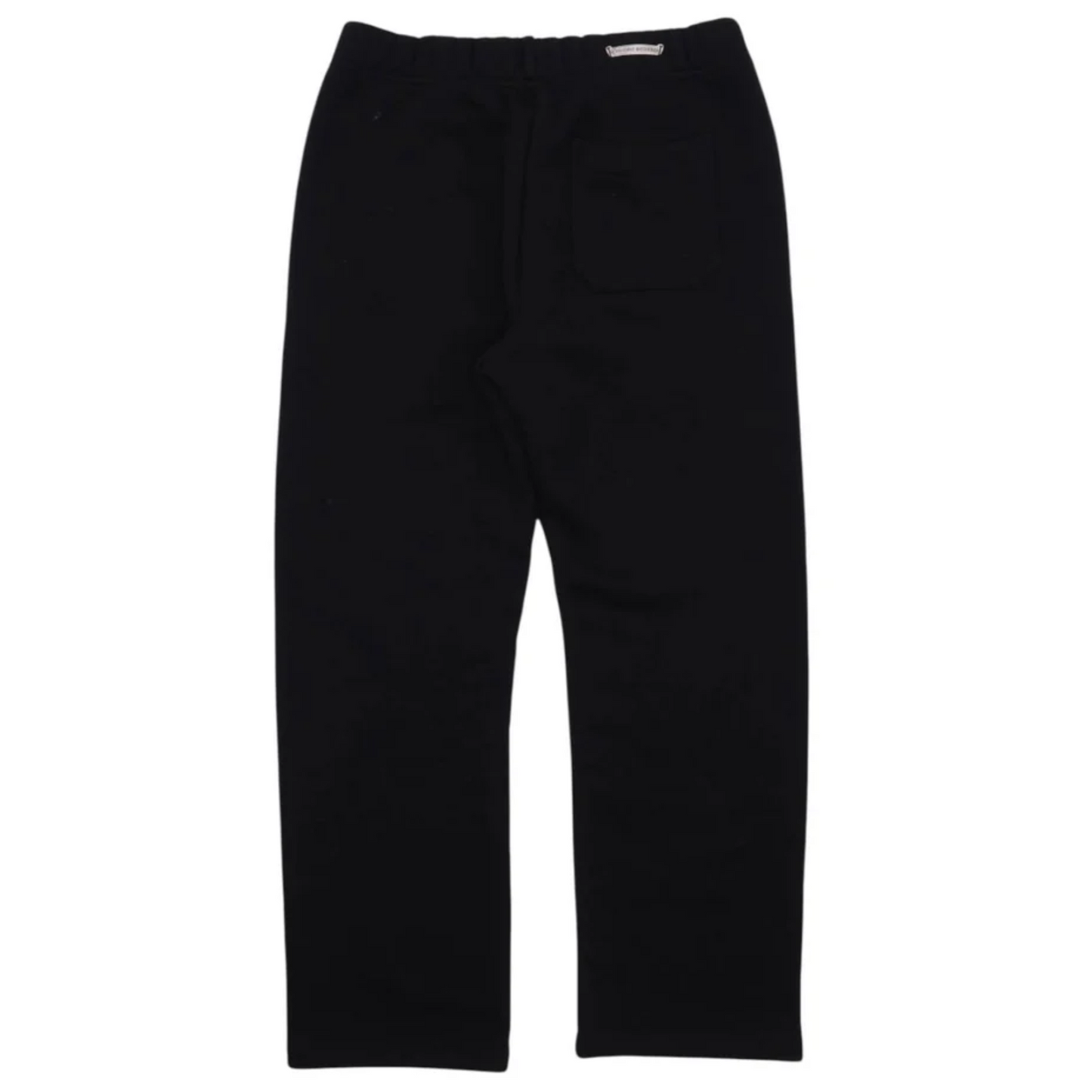 Chrome Hearts CH Logo Cross Leather Patch Black Sweatsuit