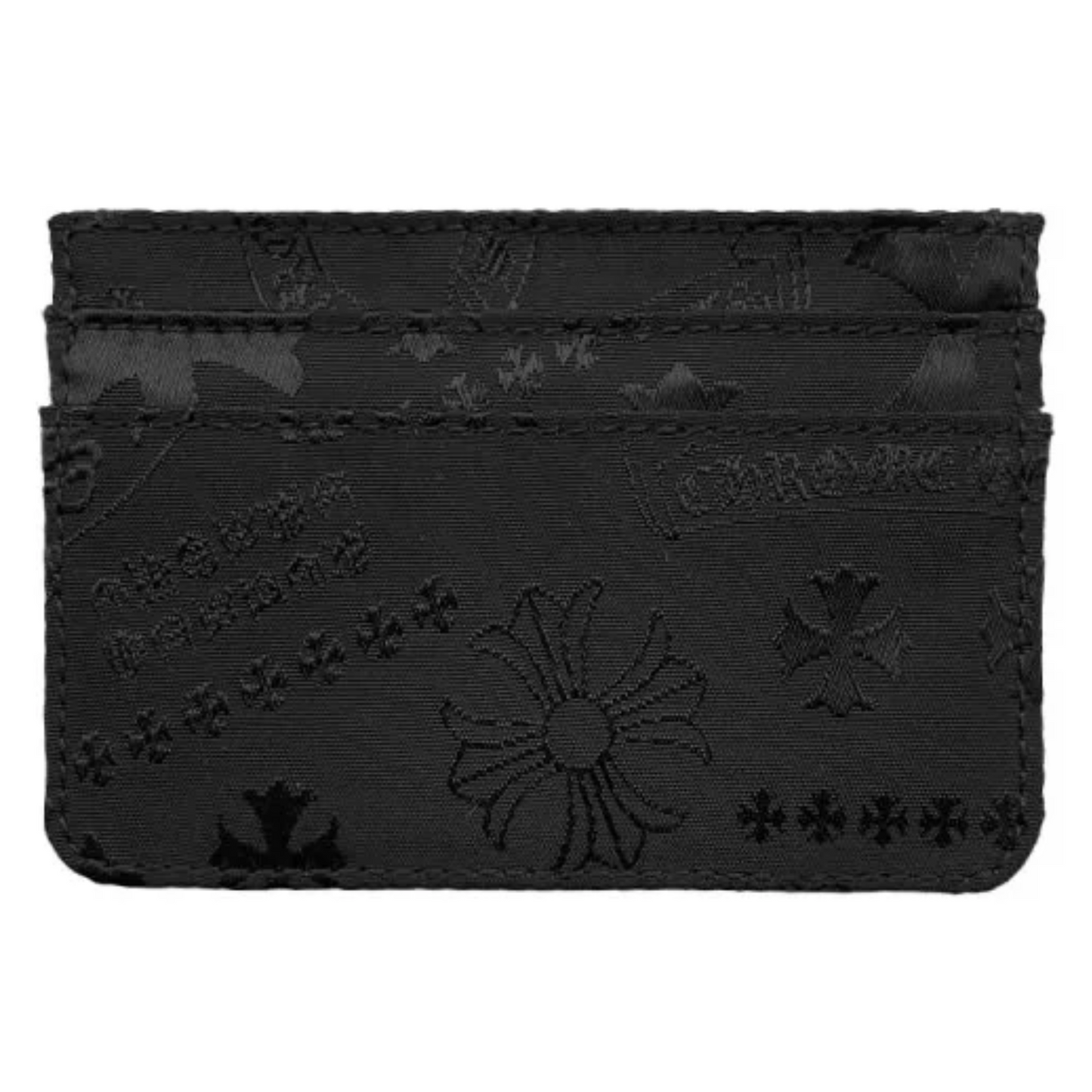 Chrome Hearts Nylon Tonal Monogram Card Holder