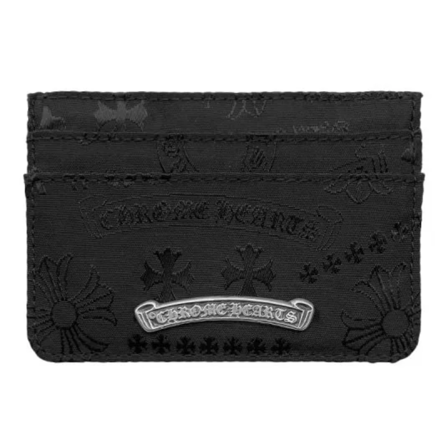Chrome Hearts Nylon Tonal Monogram Card Holder