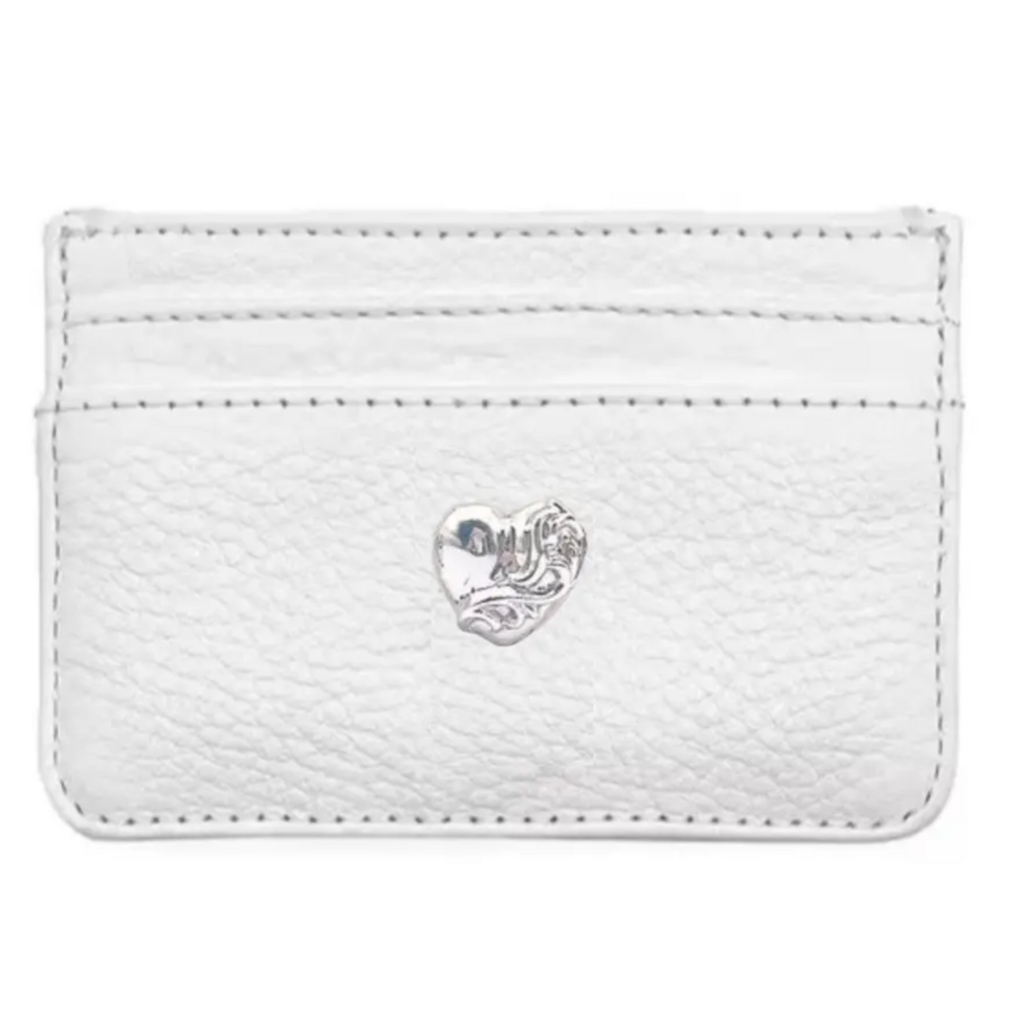Chrome Hearts White Vine Heart Card Holder