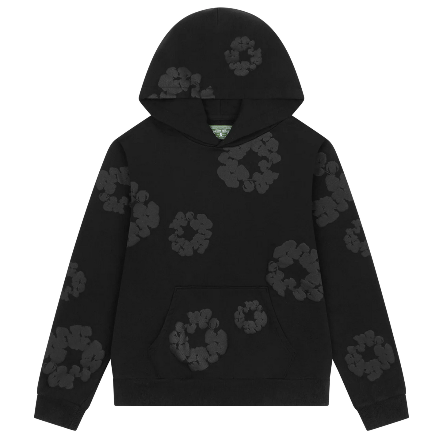 Denim Tears The Cotton Wreath Sweatsuit Mono Black