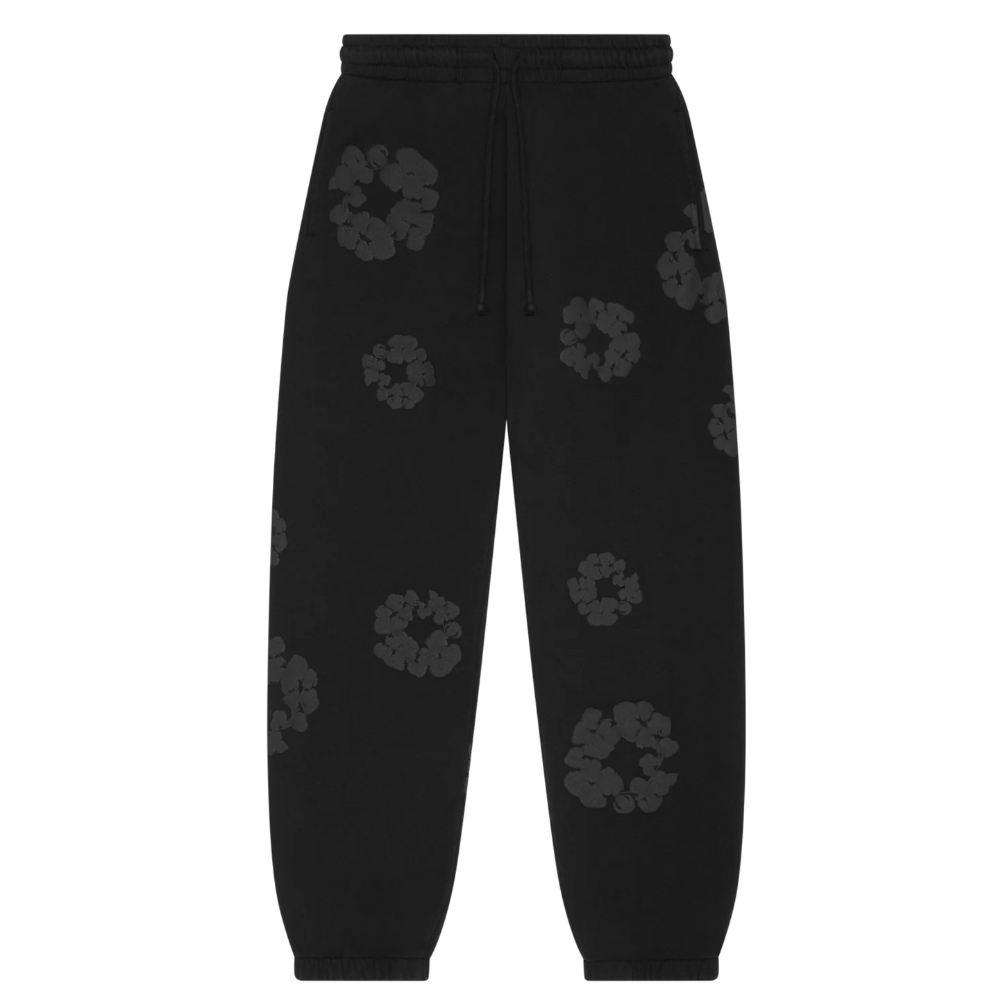 Denim Tears The Cotton Wreath Sweatsuit Mono Black