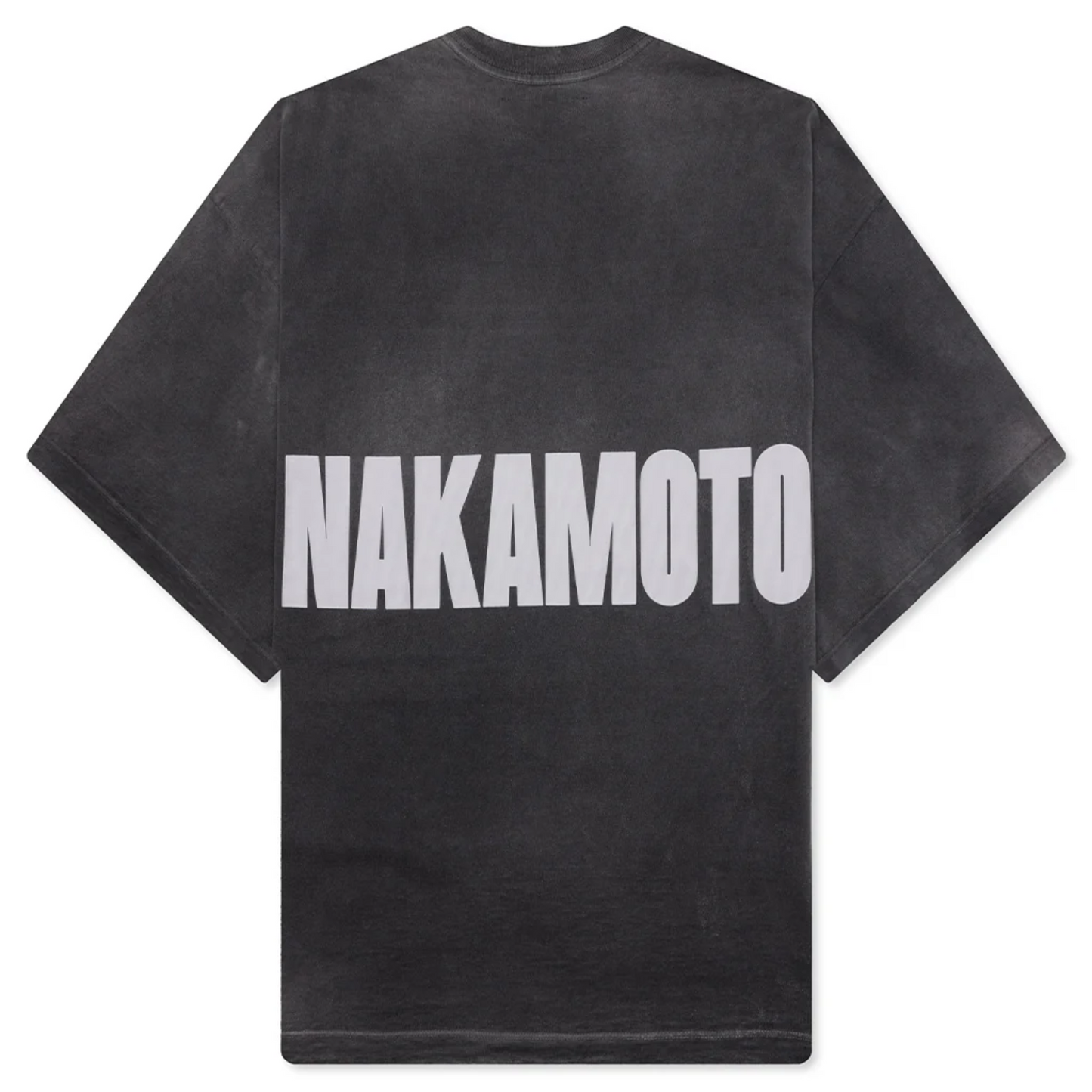 Satoshi Nakamoto Impact Logo Tee Black