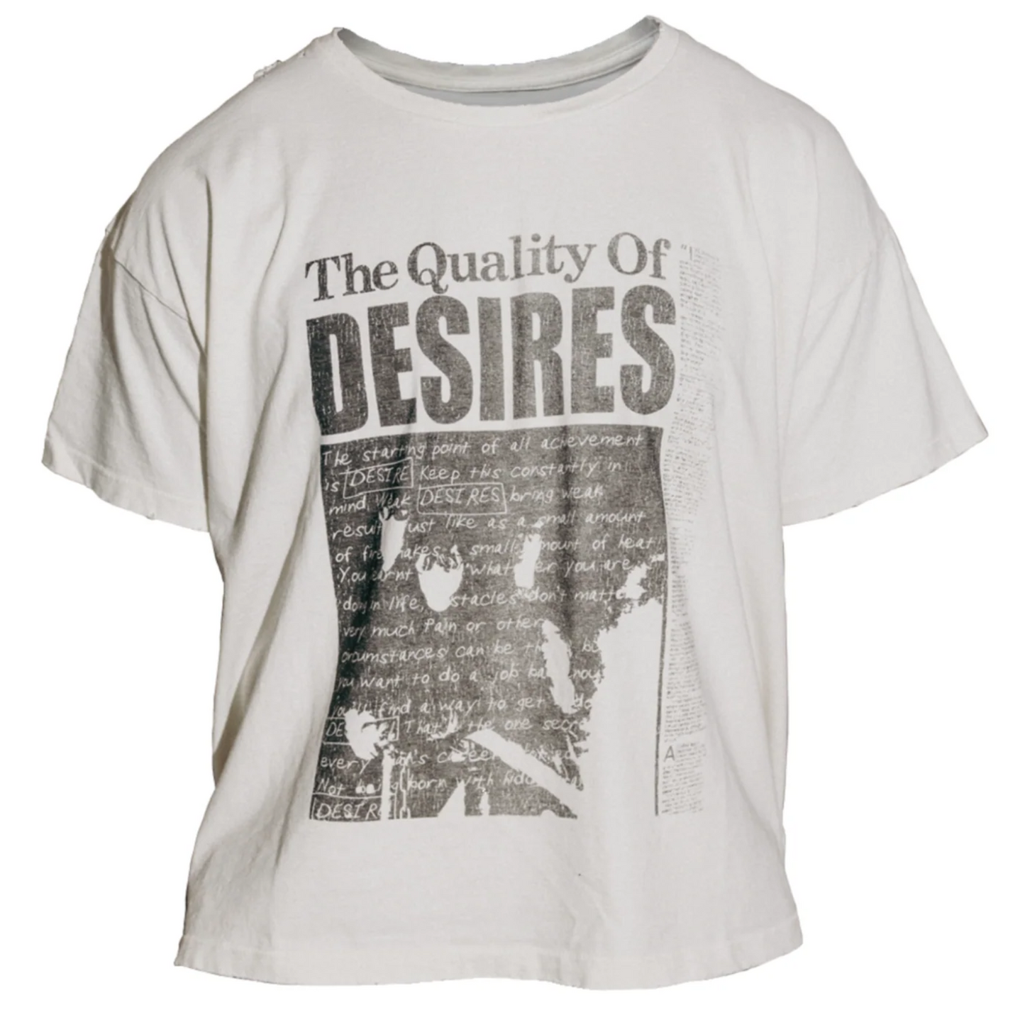 Matiere De Desirs Quality of Desires Tee Ivory