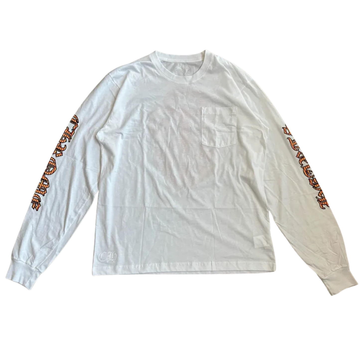 Chrome Hearts Dagger Pocket Long-Sleeve Tee 'White'