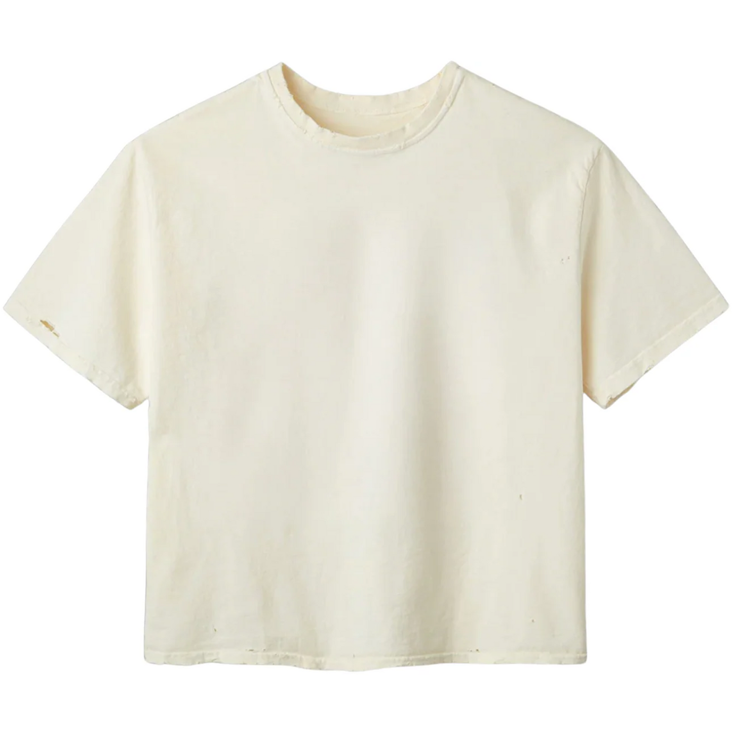 GV Gallery Raspberry Hills Distressed Blank Cream Tee