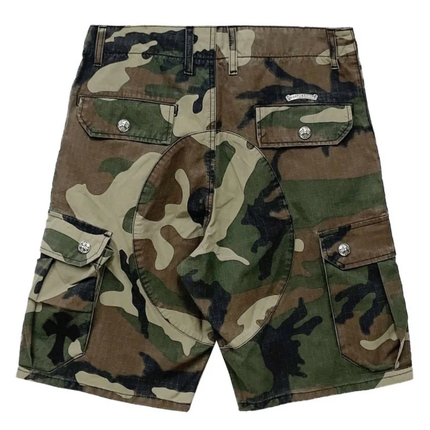 Chrome Hearts Camouflage Ripstop Cargo Shorts