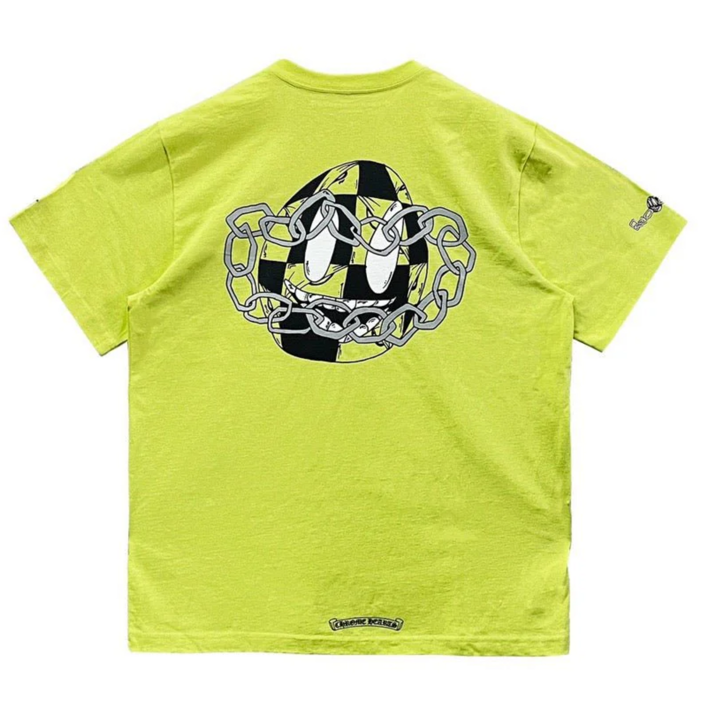 Chrome Hearts Matty Boy Yellow Short Sleeve Tee
