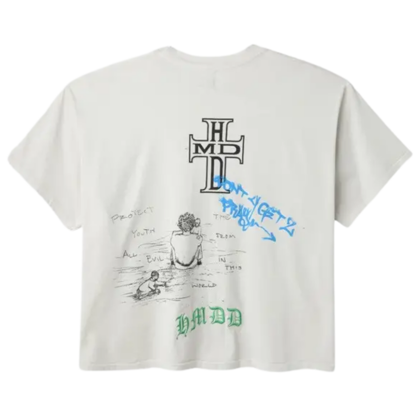 Happy Memories Don't Die HMDD Prayer Vintage Tee
