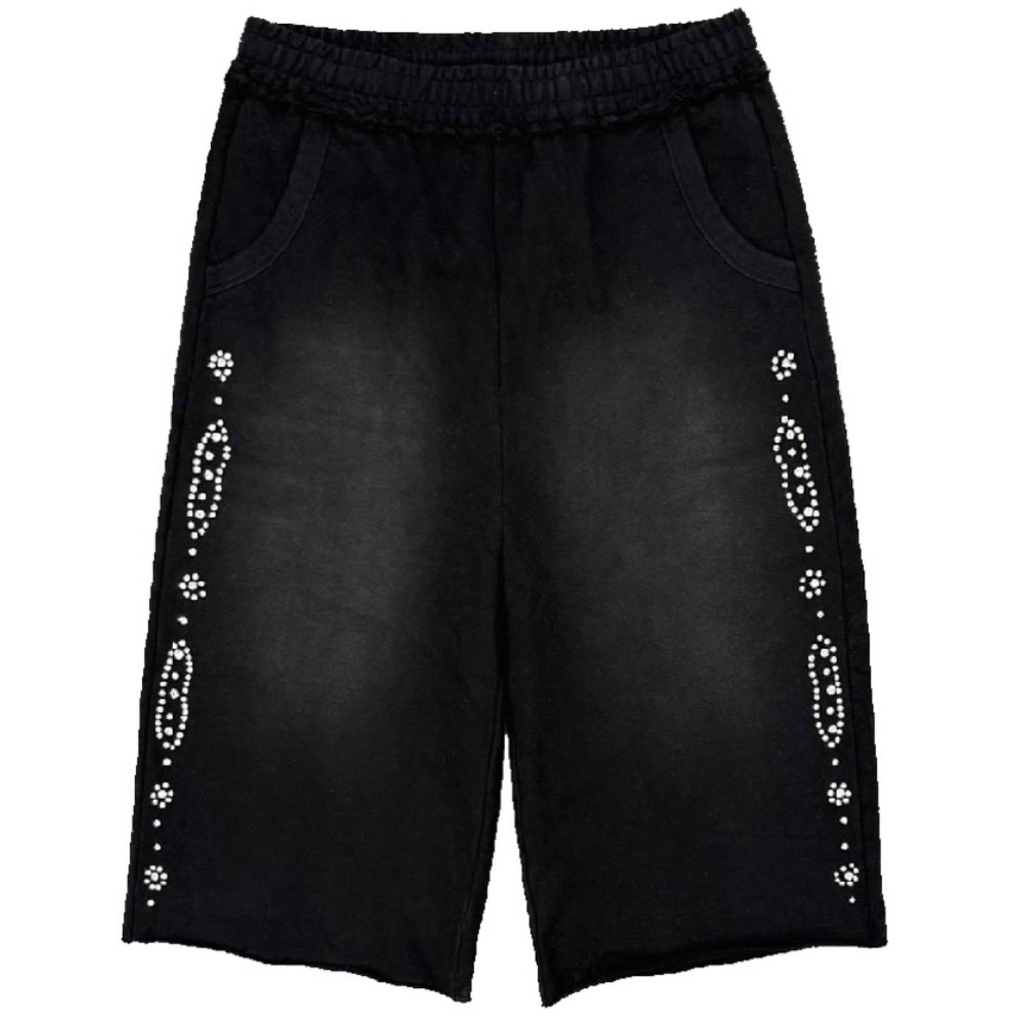 Greater Days Baggy Crystal Sweatshorts