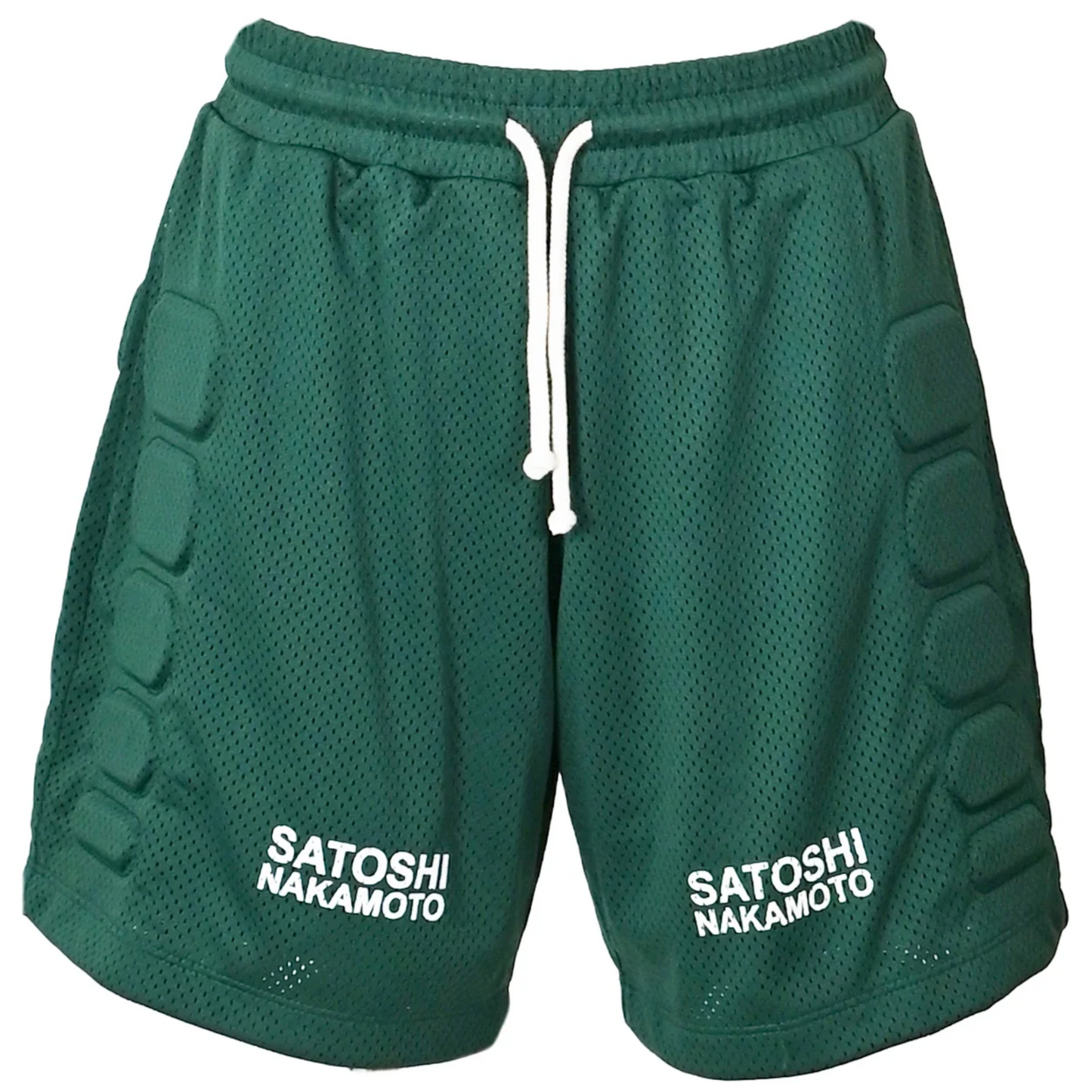 Satoshi Nakamoto Mesh Moto Shorts