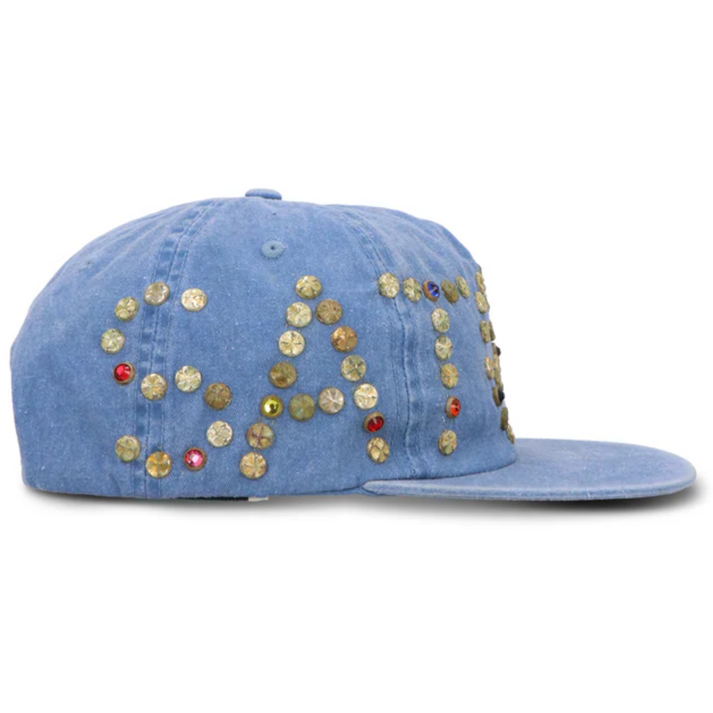 Satoshi Nakamoto Studded Wrap Around Hat
