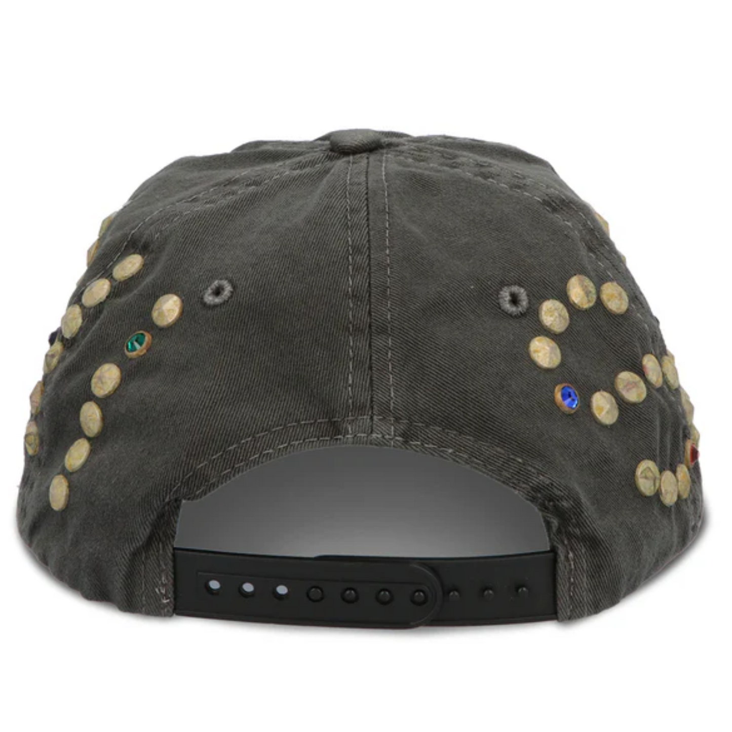 Satoshi Nakamoto Studded Wrap Around Hat
