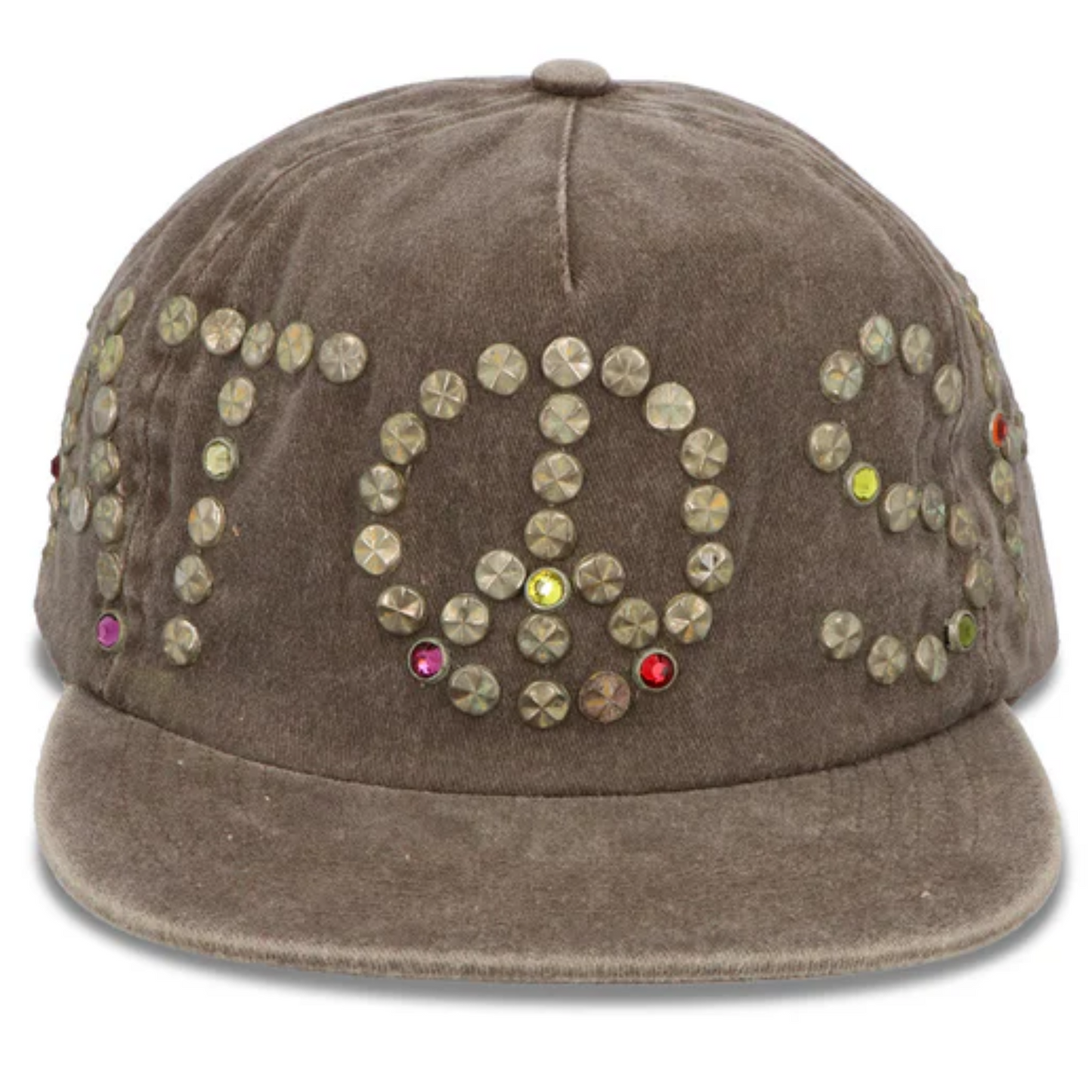 Satoshi Nakamoto Studded Wrap Around Hat