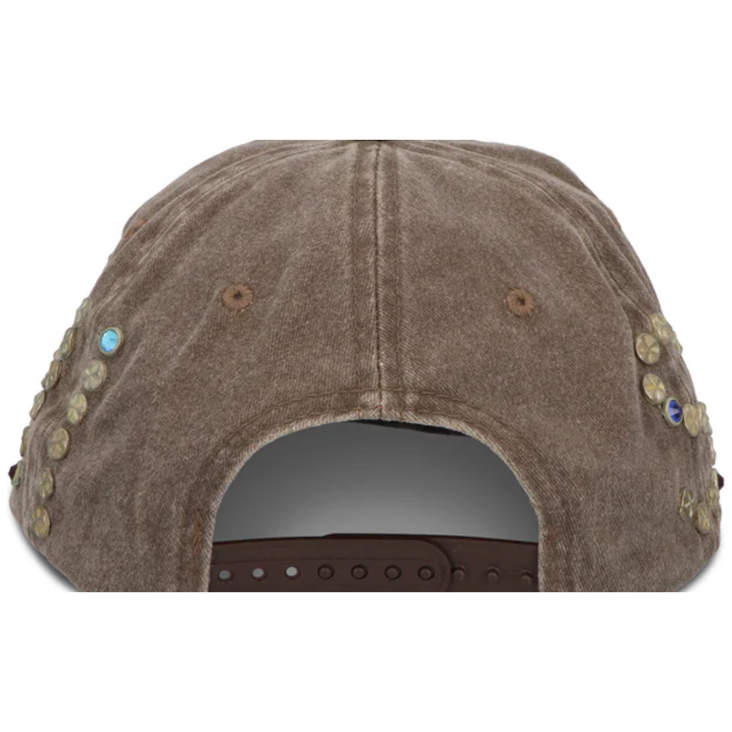 Satoshi Nakamoto Studded Wrap Around Hat