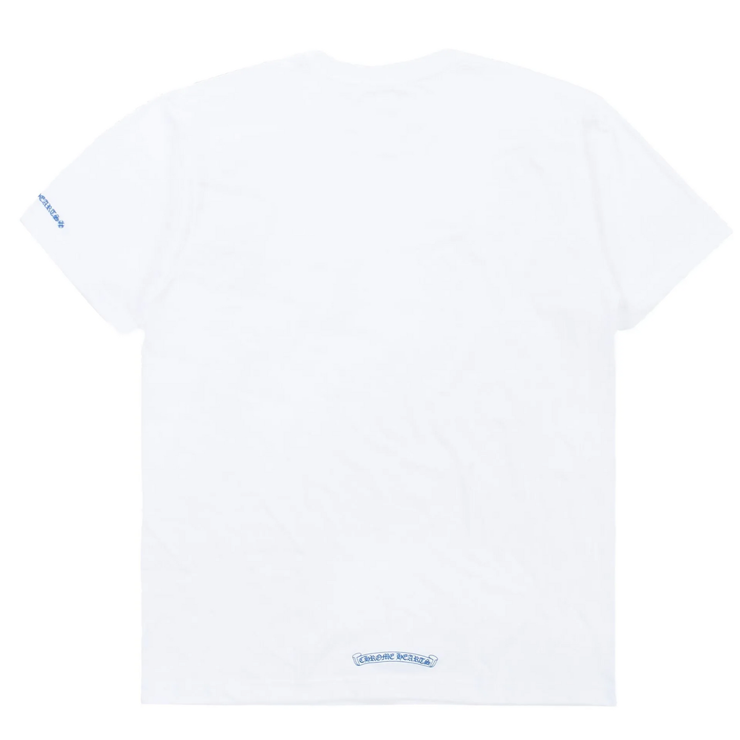 Chrome Hearts Neck Letters Logo Tee White