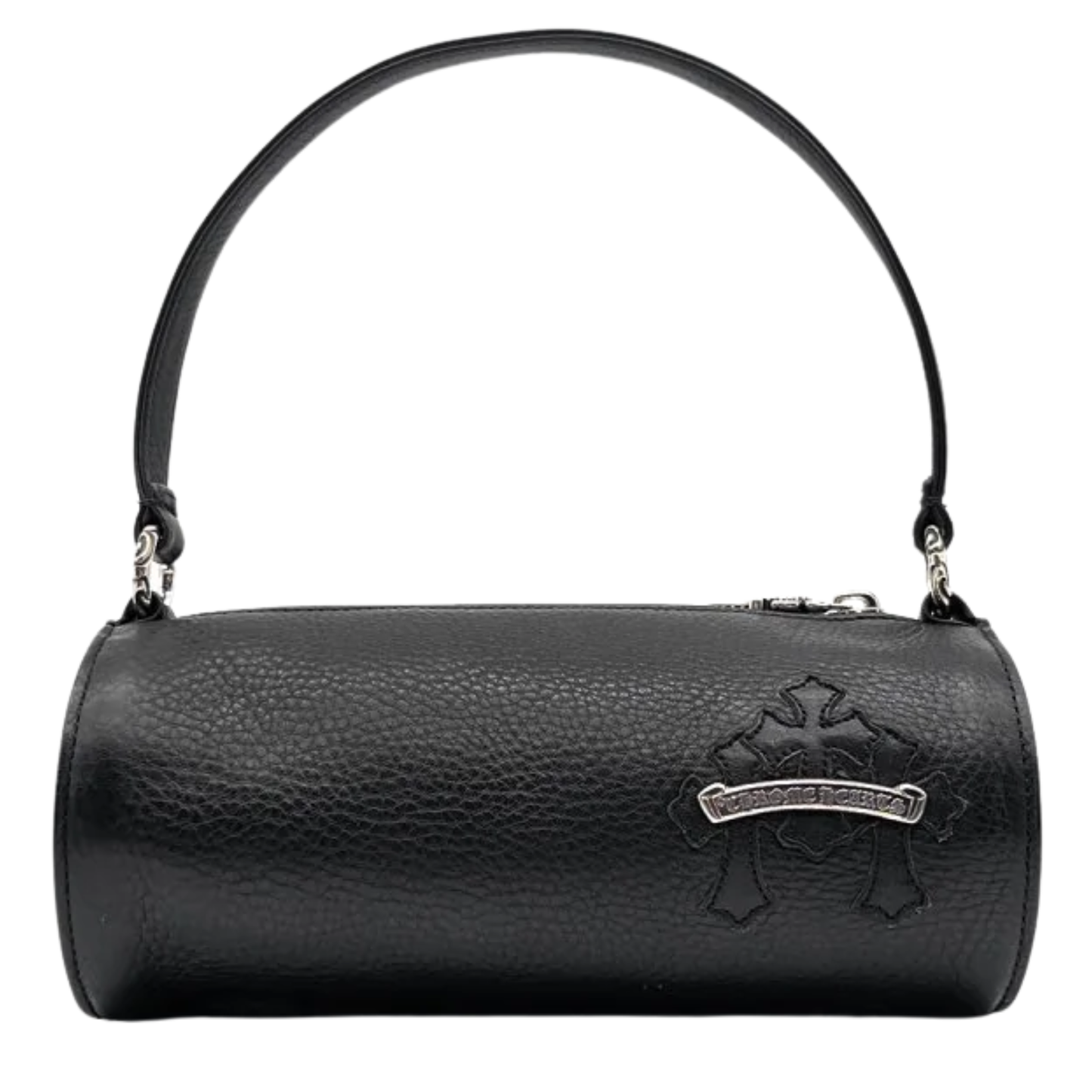 Chrome Hearts Black Triple Cross Patch Grinds Mini Handbag