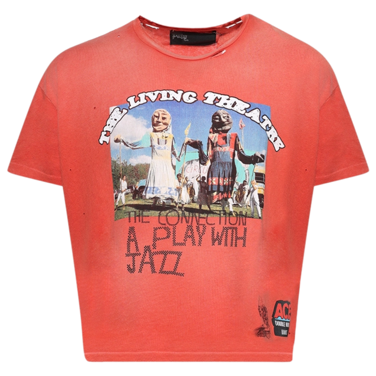 Paly Hollywood The Living Theatre Tee Red