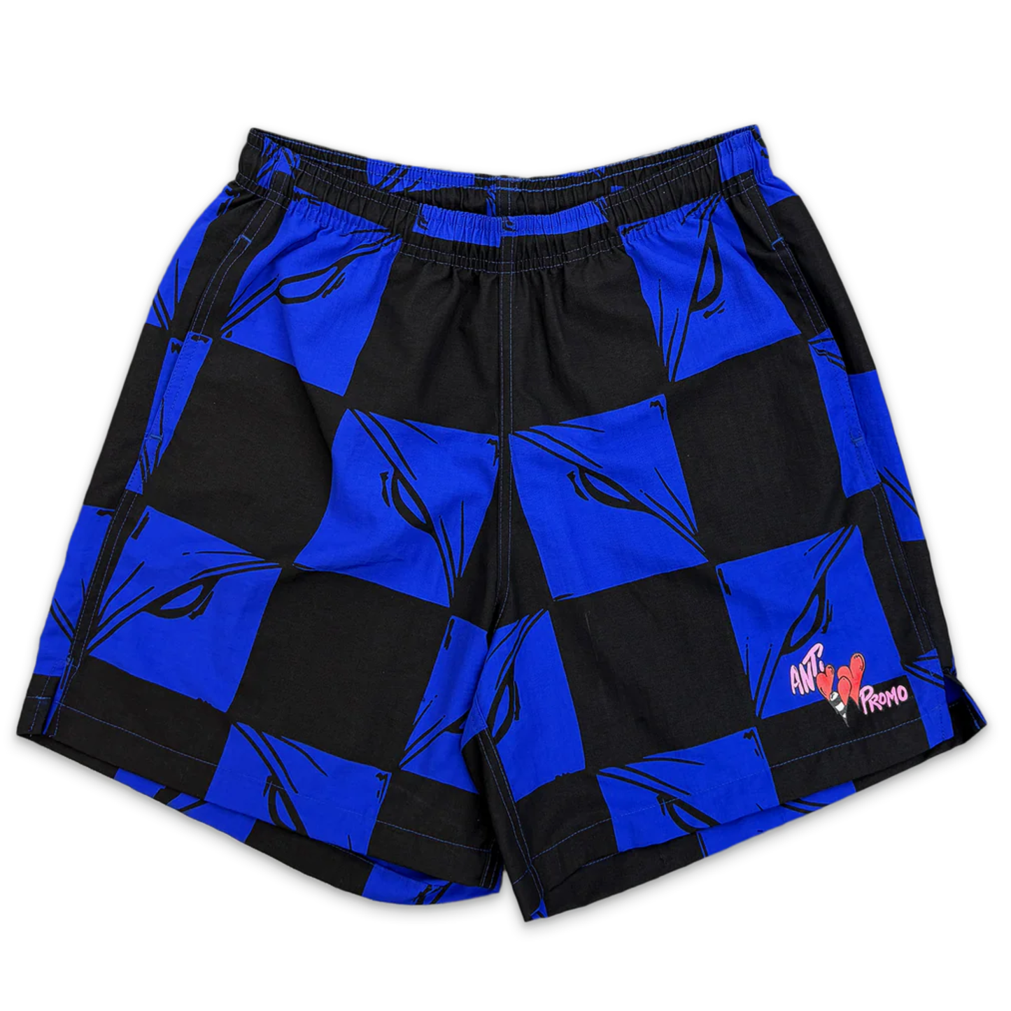 Matty Boy 99 Eyes Nylon Shorts Black/Blue