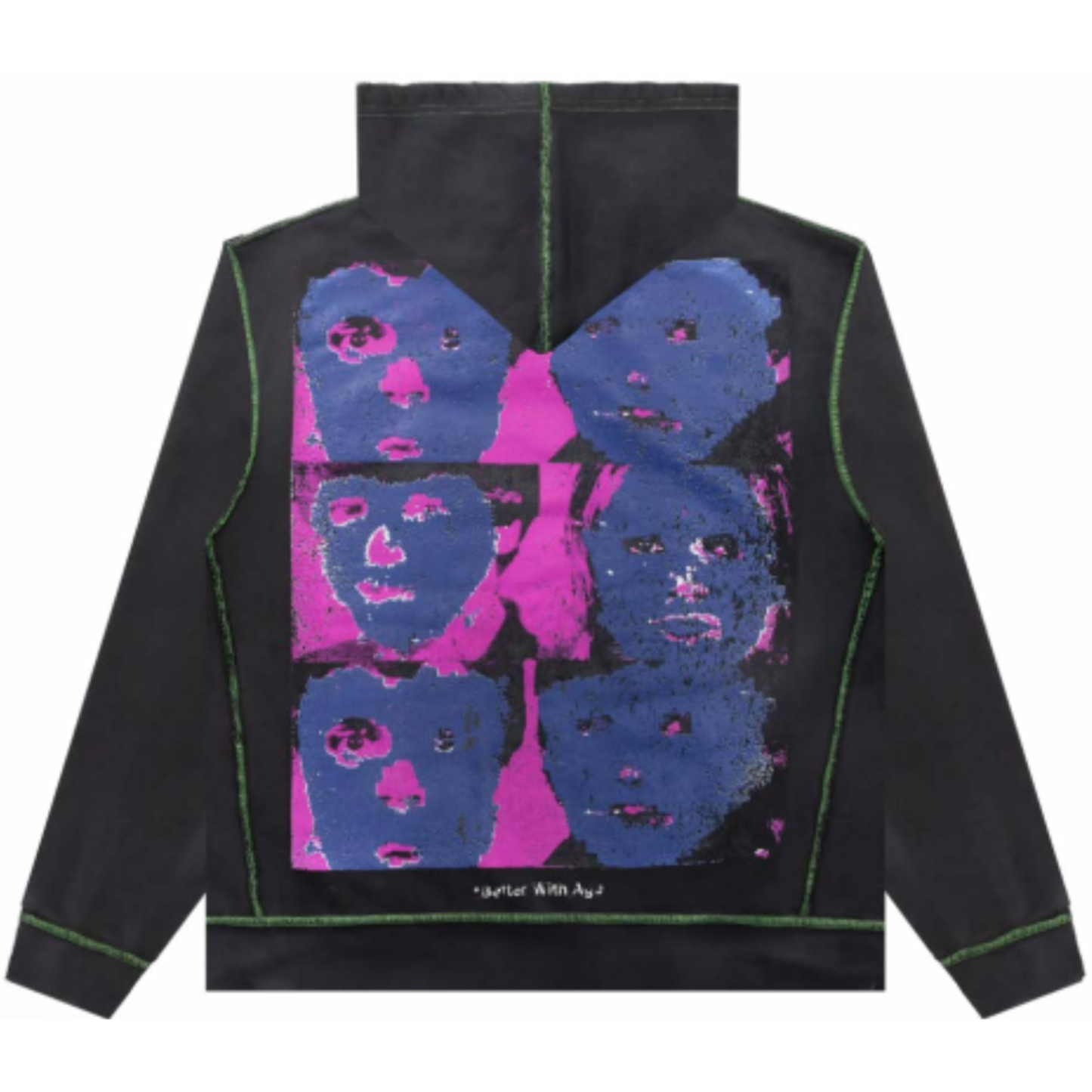 Better With Age Fuck Sweatsuit Faded Black