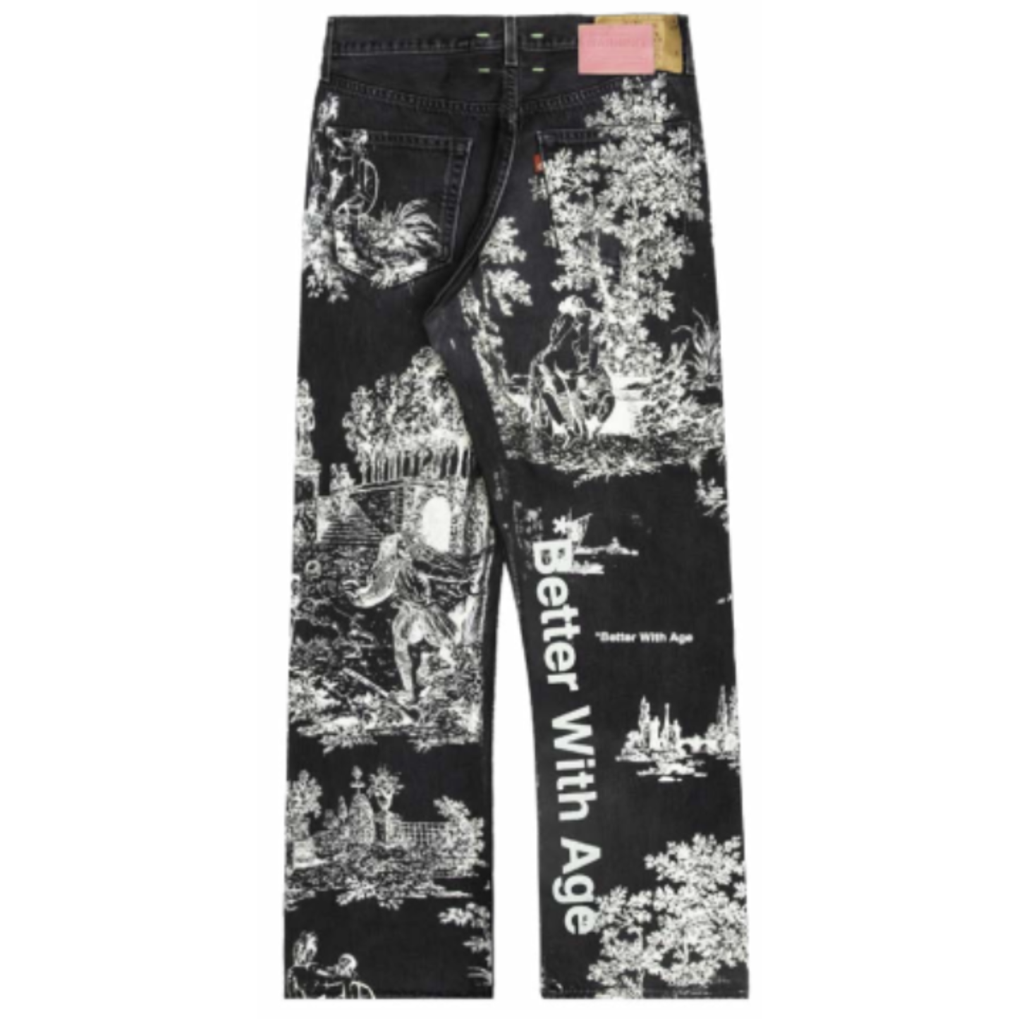 Better With Age Teresa Denim Trouser Black