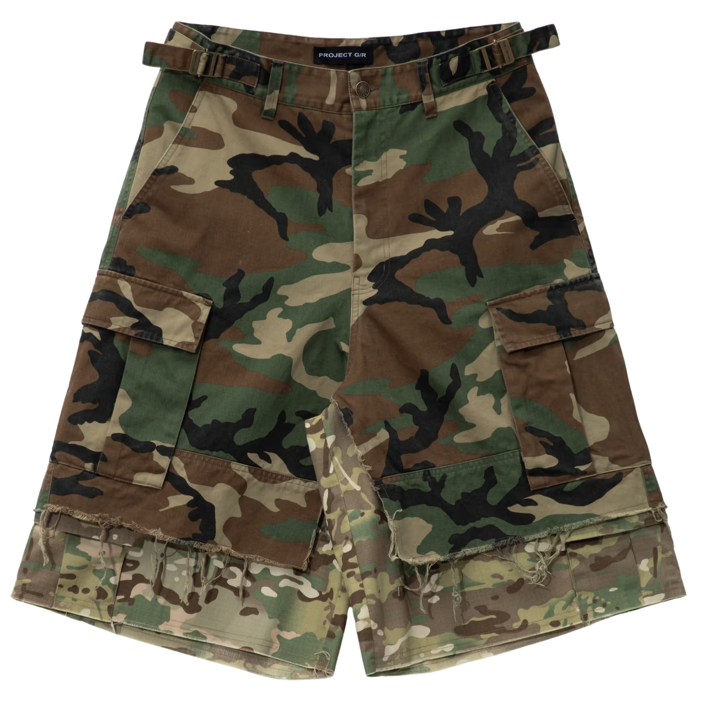 Project G/R 3-Quarter Convertible Cargo Shorts