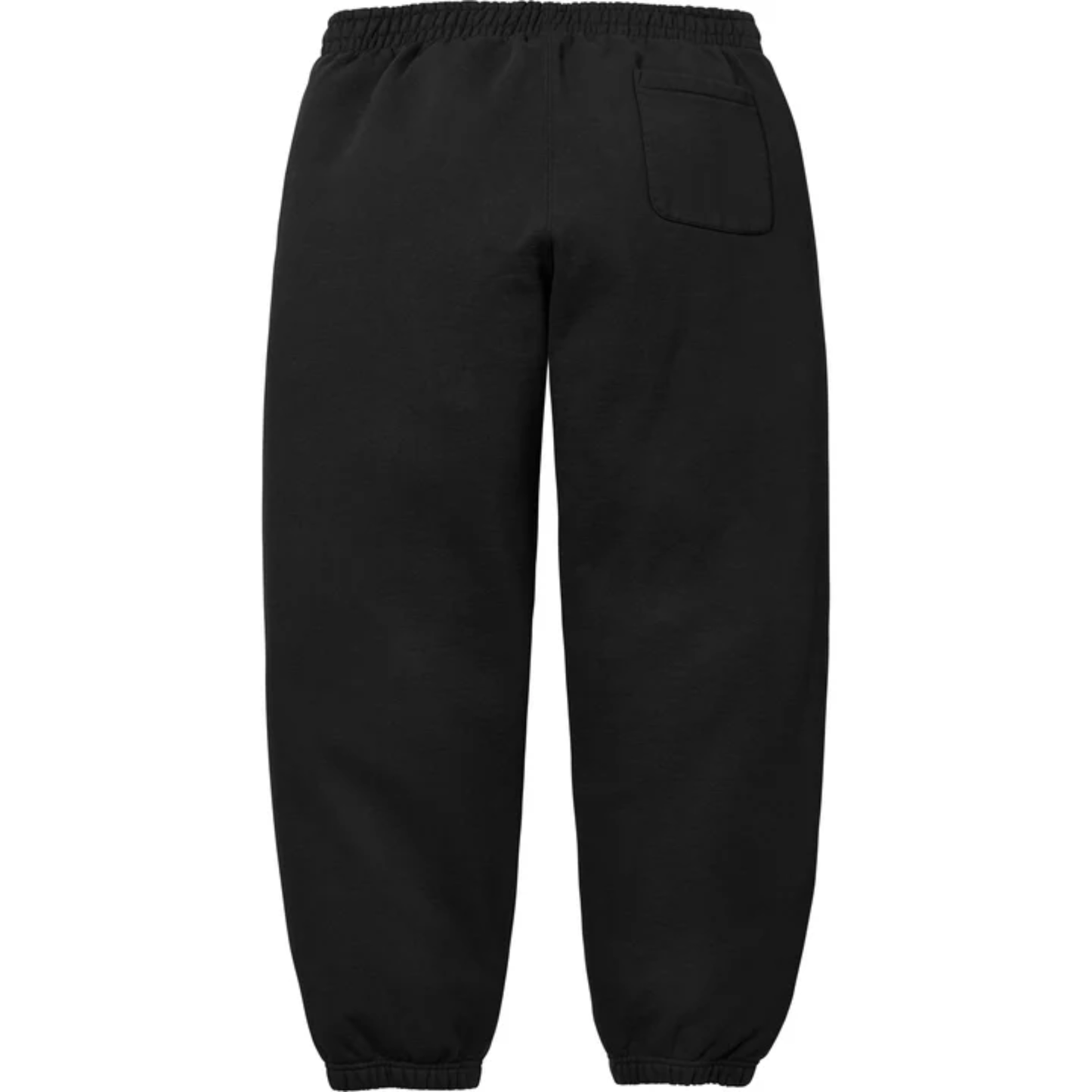 Supreme Satin Appliqué Sweatsuit Black