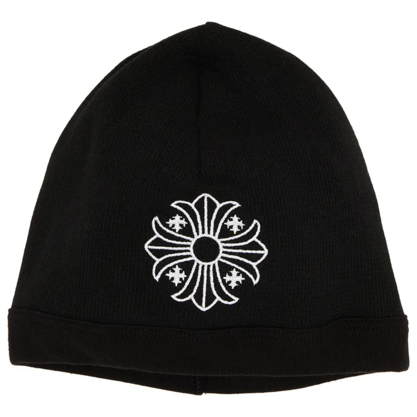 Chrome Hearts Skull Cross Logo Beanie 'Black/White'