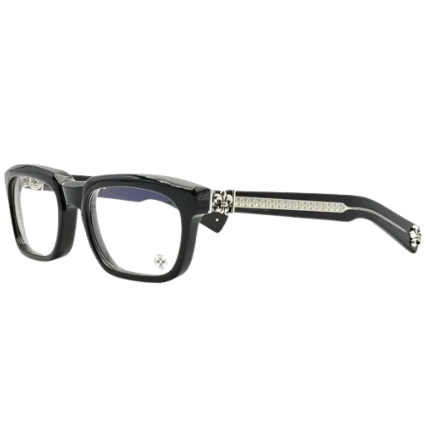 Chrome Hearts See You In Tea Black/Silver Glasses