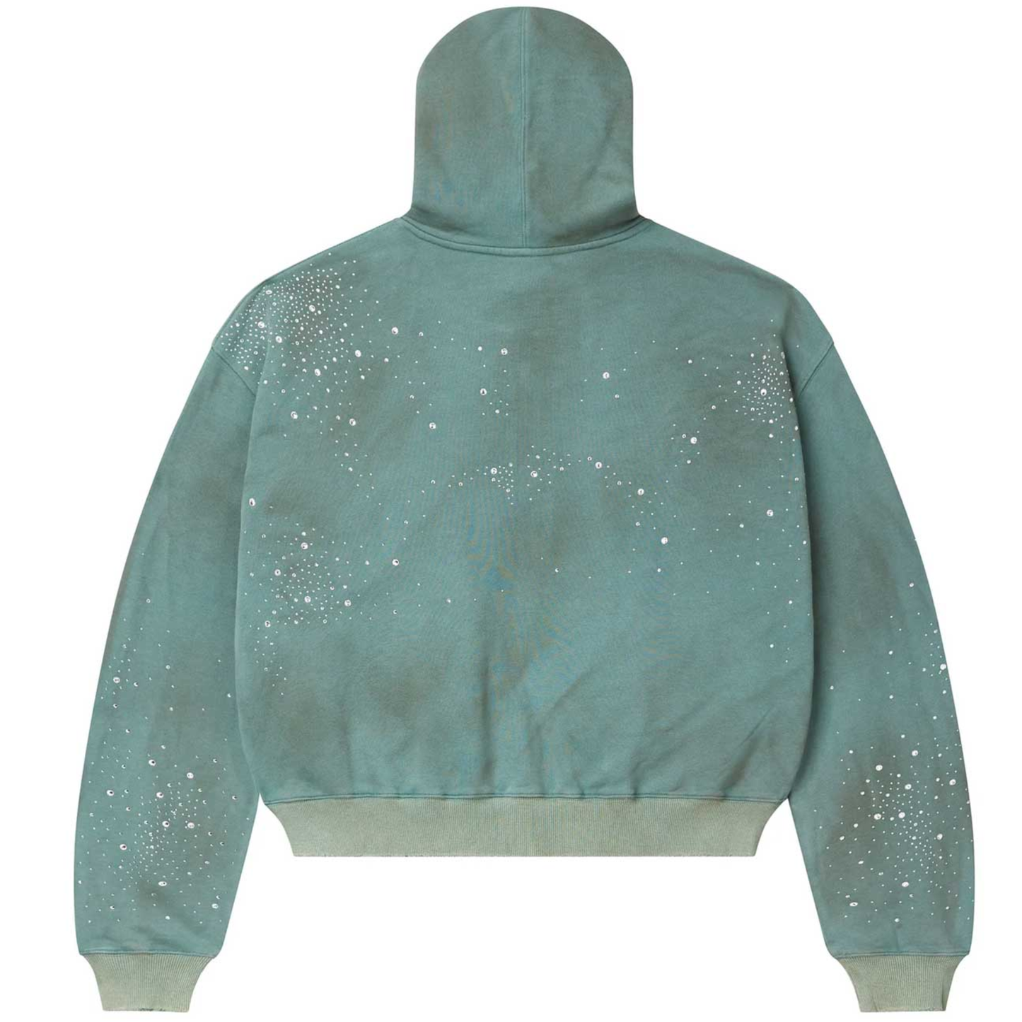 Vale Forever Bank Zip Up Hoodie Green