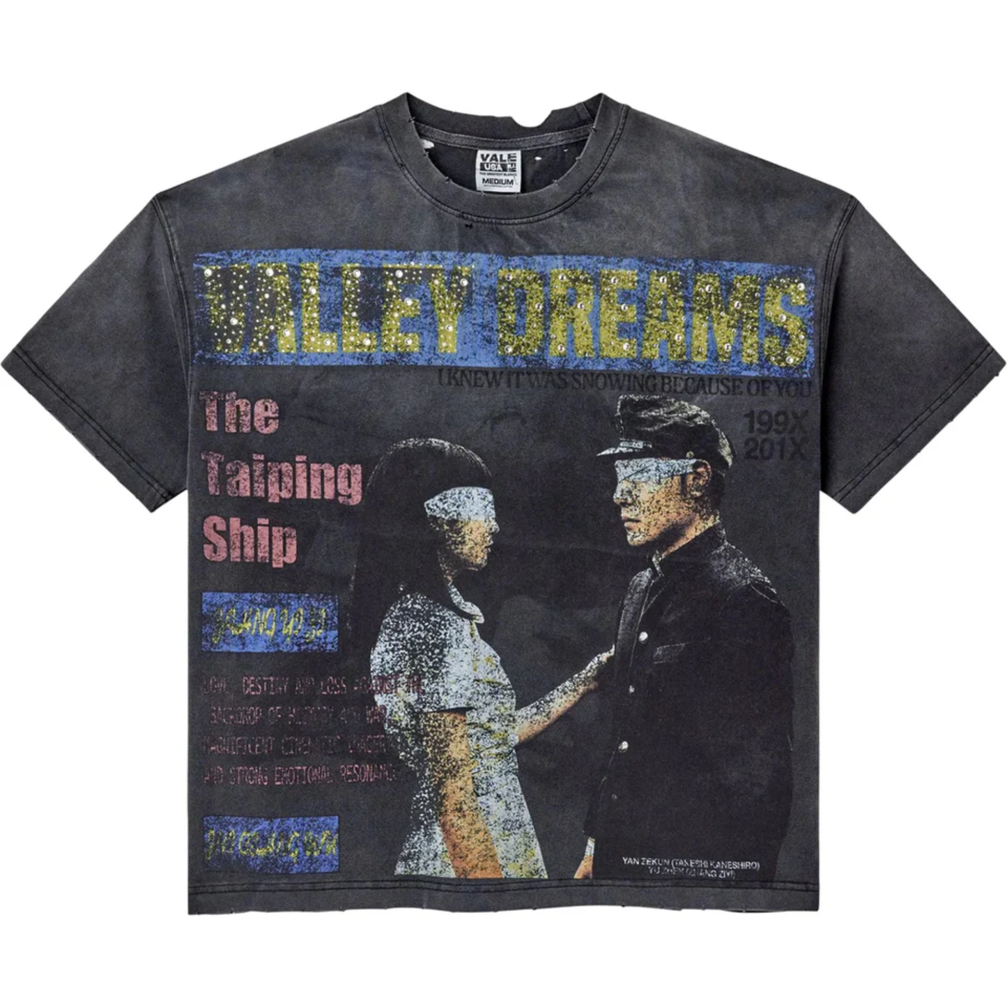 VALE Forever The Cross Bling Tee Black