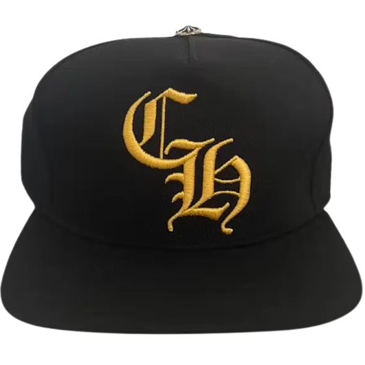 Chrome Hearts CH Baseball Cap Black/Yellow