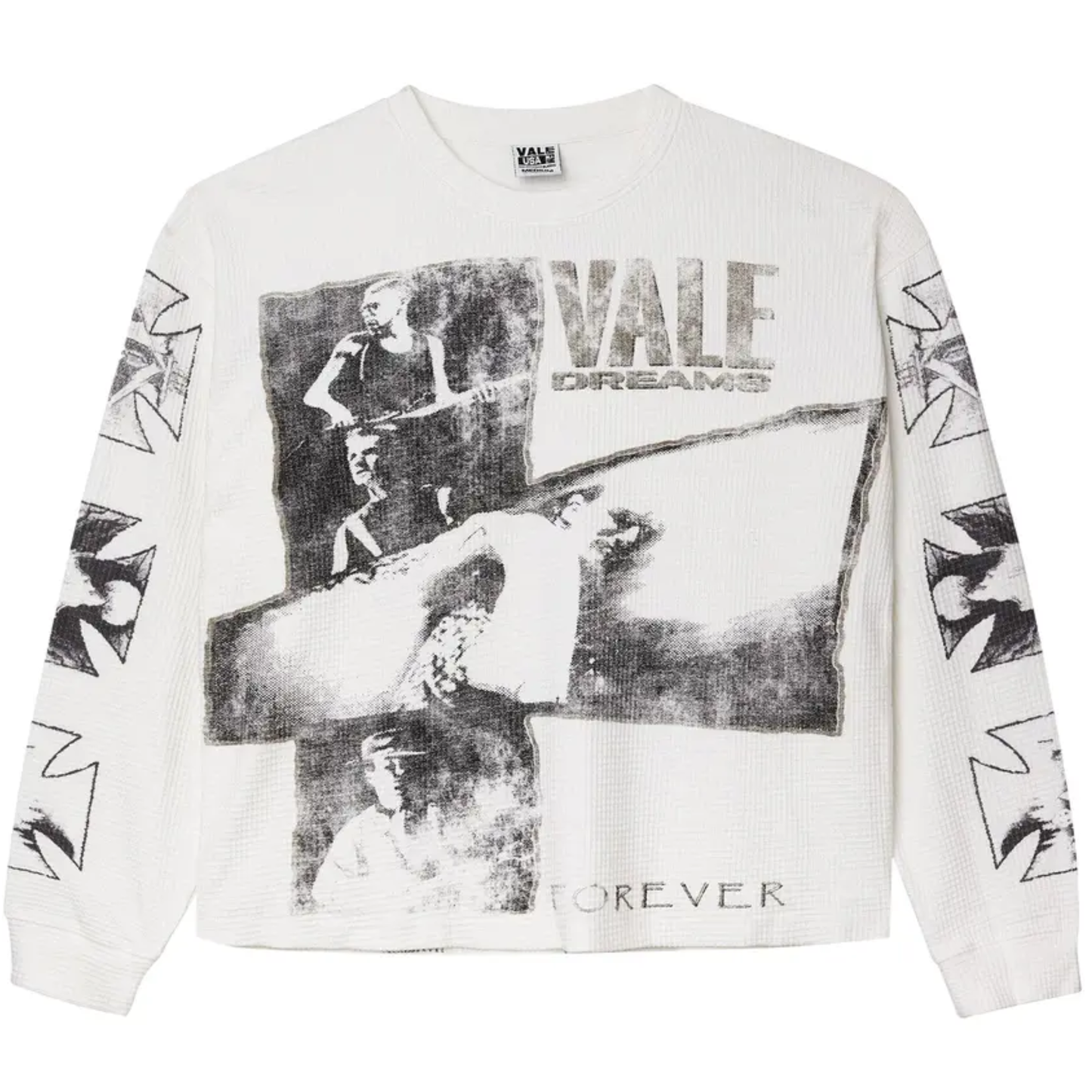 Vale Forever Valley Slam Long-Sleeve Tee 'White'
