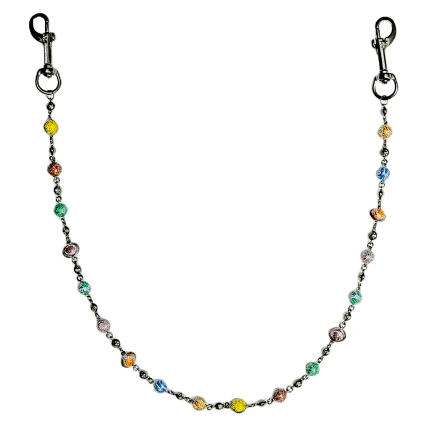 Starchain World Black Planet Wallet Chain Multi-Color