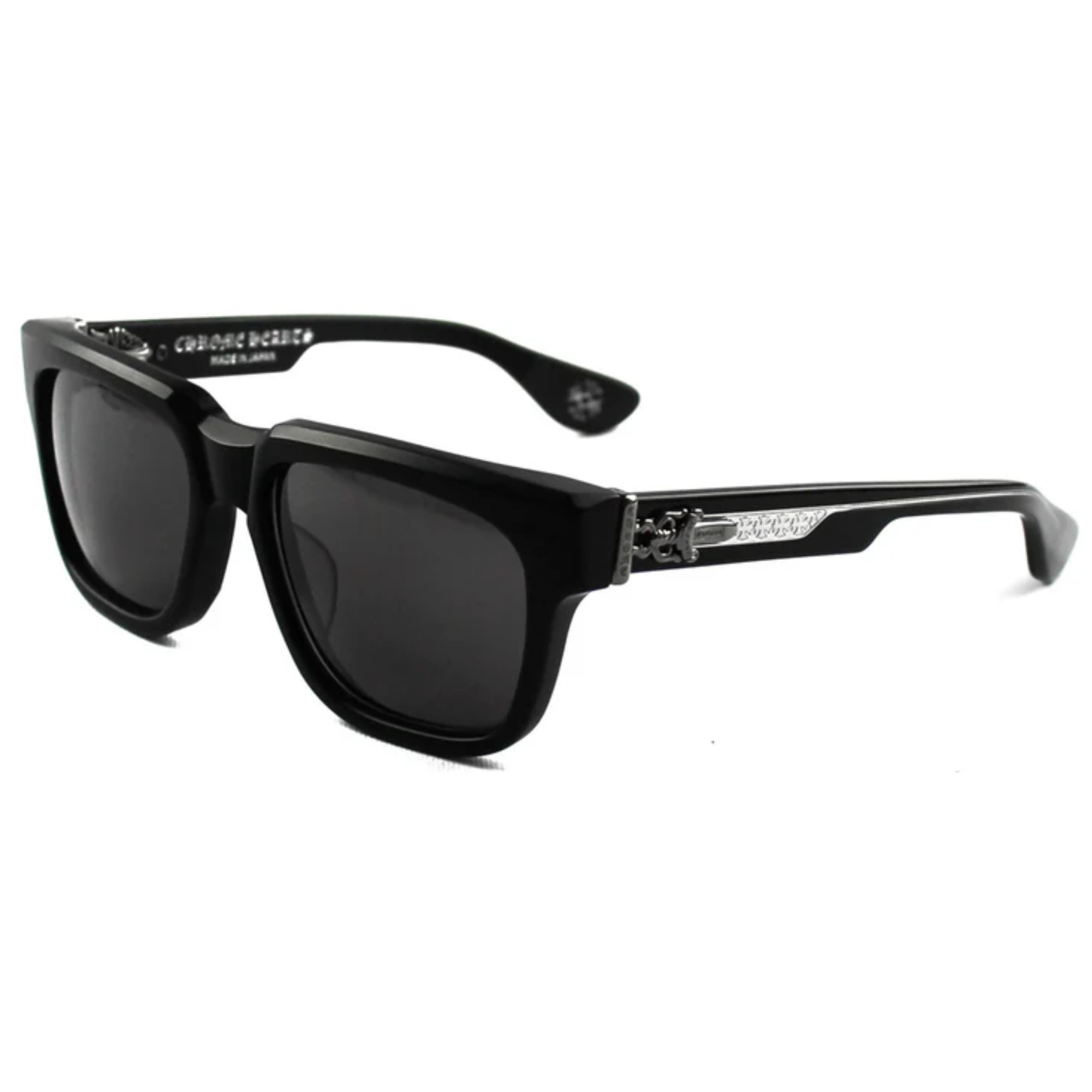 Chrome Hearts Box Officer Black/Sliver Sunglasses