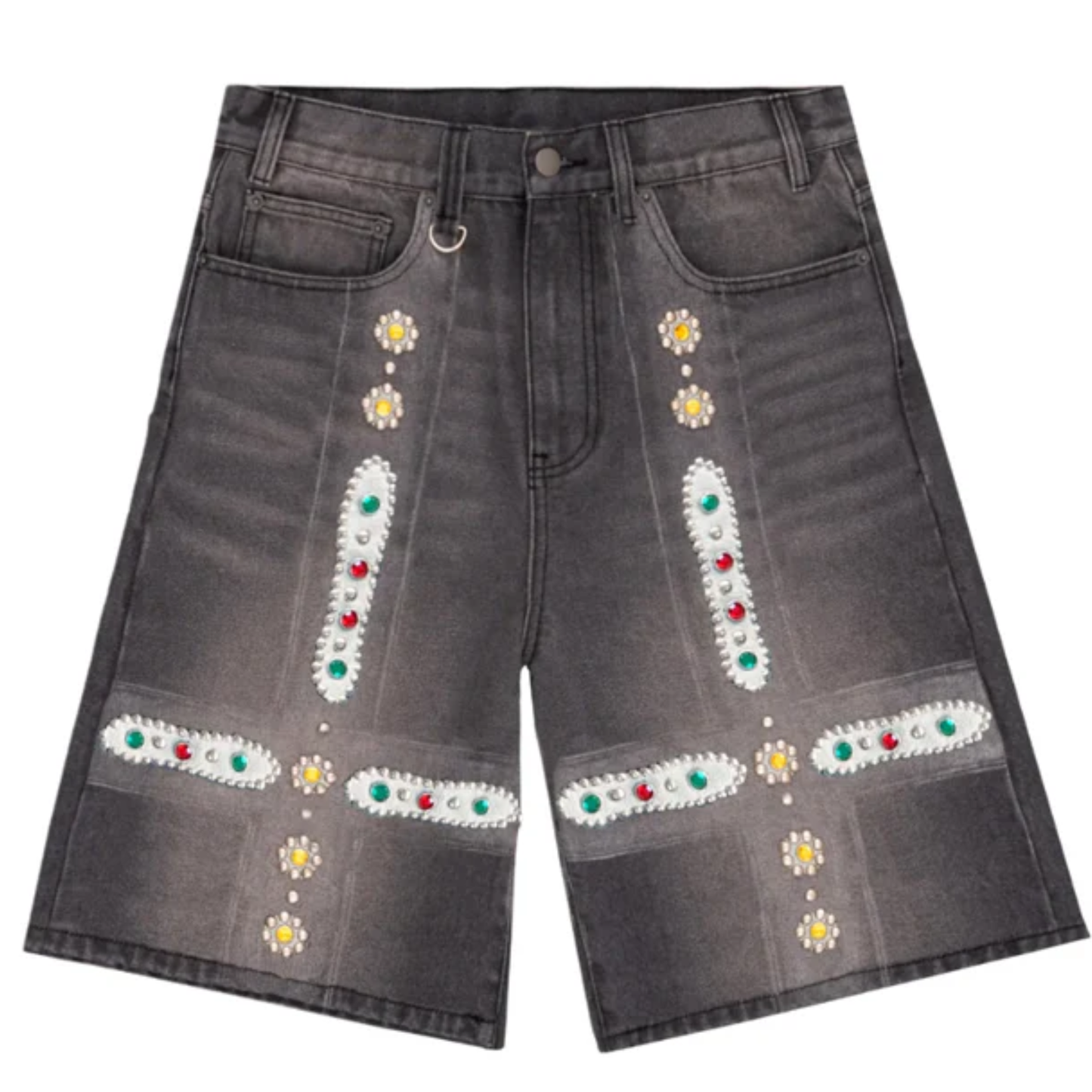 Bravest Studios Sapphire Denim Shorts Black