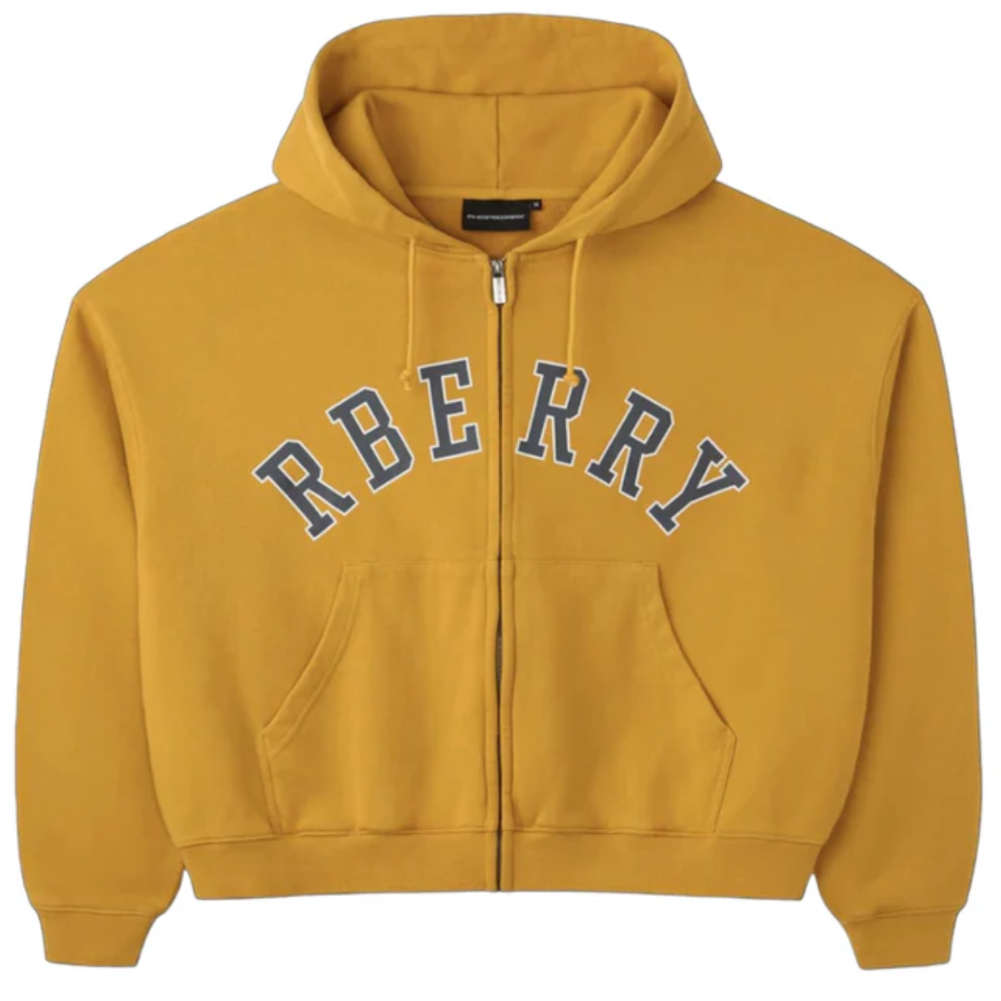 GV Gallery Raspberry Hills Mustard Zip Hoodie