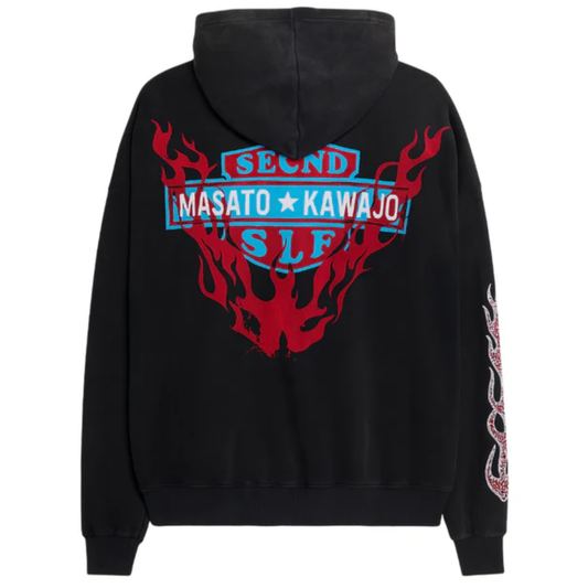 SECND SLF Firestorm Zip Up Hoodie