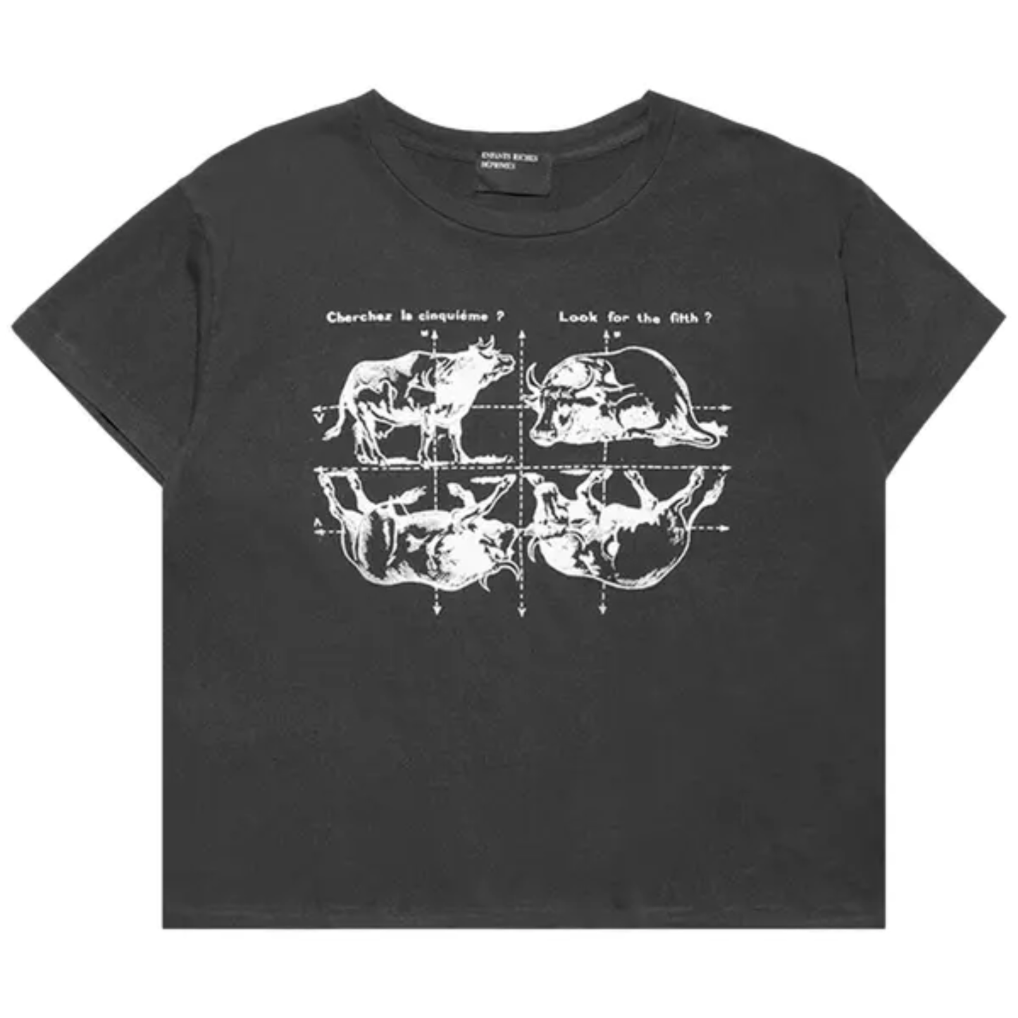Enfants Riches Déprimés Black Look For The Fifth Tee Faded Black