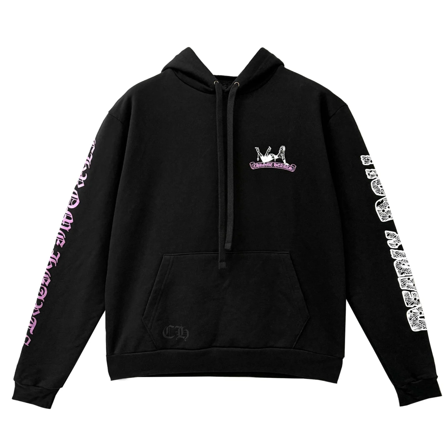 Chrome Hearts Deadly Doll Cross Graphic Pullover Hoodie