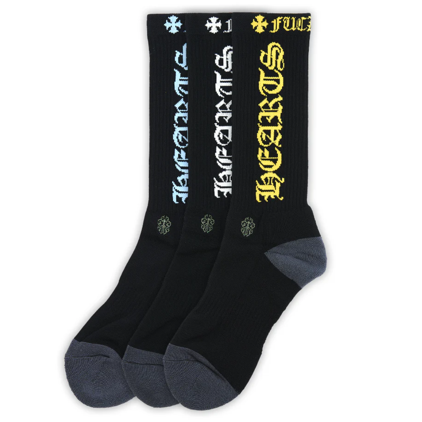 Chrome Hearts CH Logo Socks Black