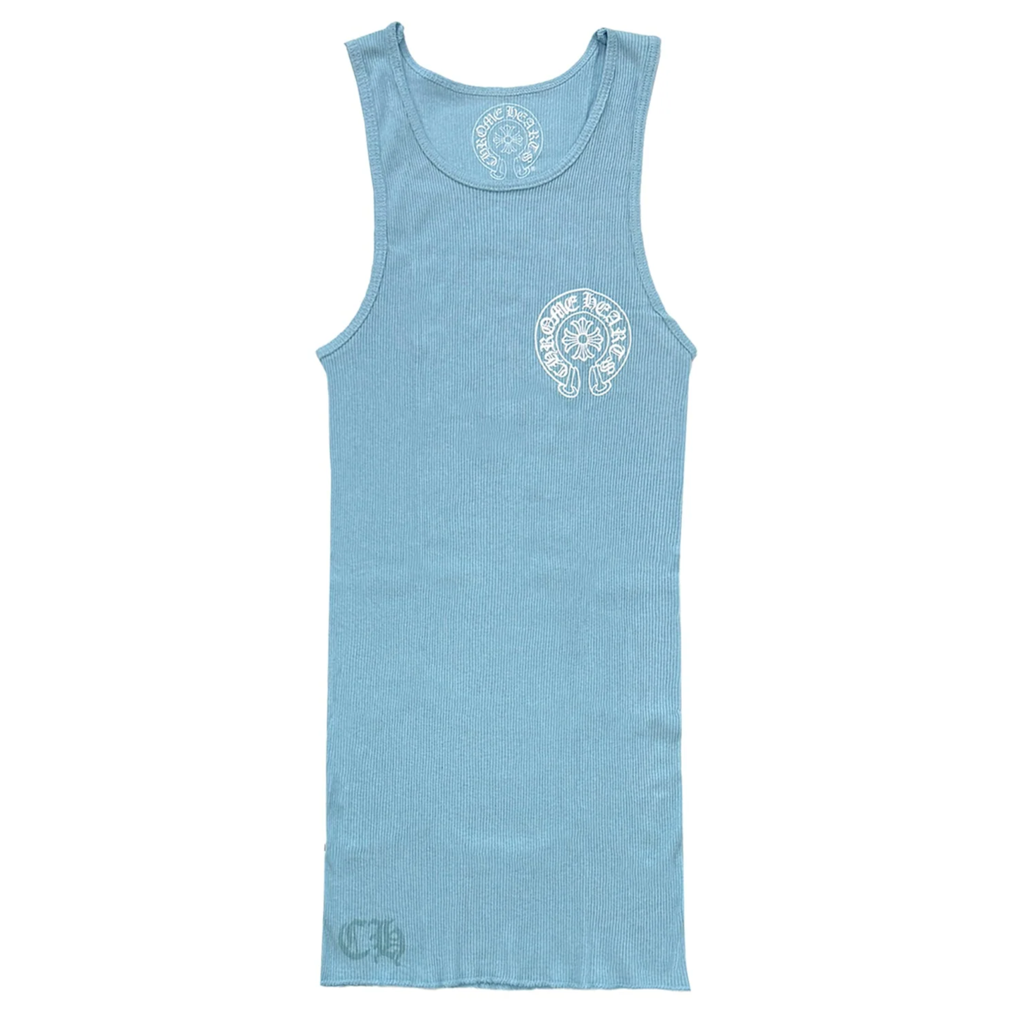 Chrome Hearts Horseshoe Tank Top Blue