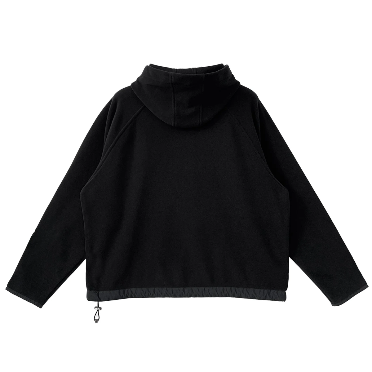 Chrome Hearts Scroll Label Cross Patch Fleece Pullover Hoodie