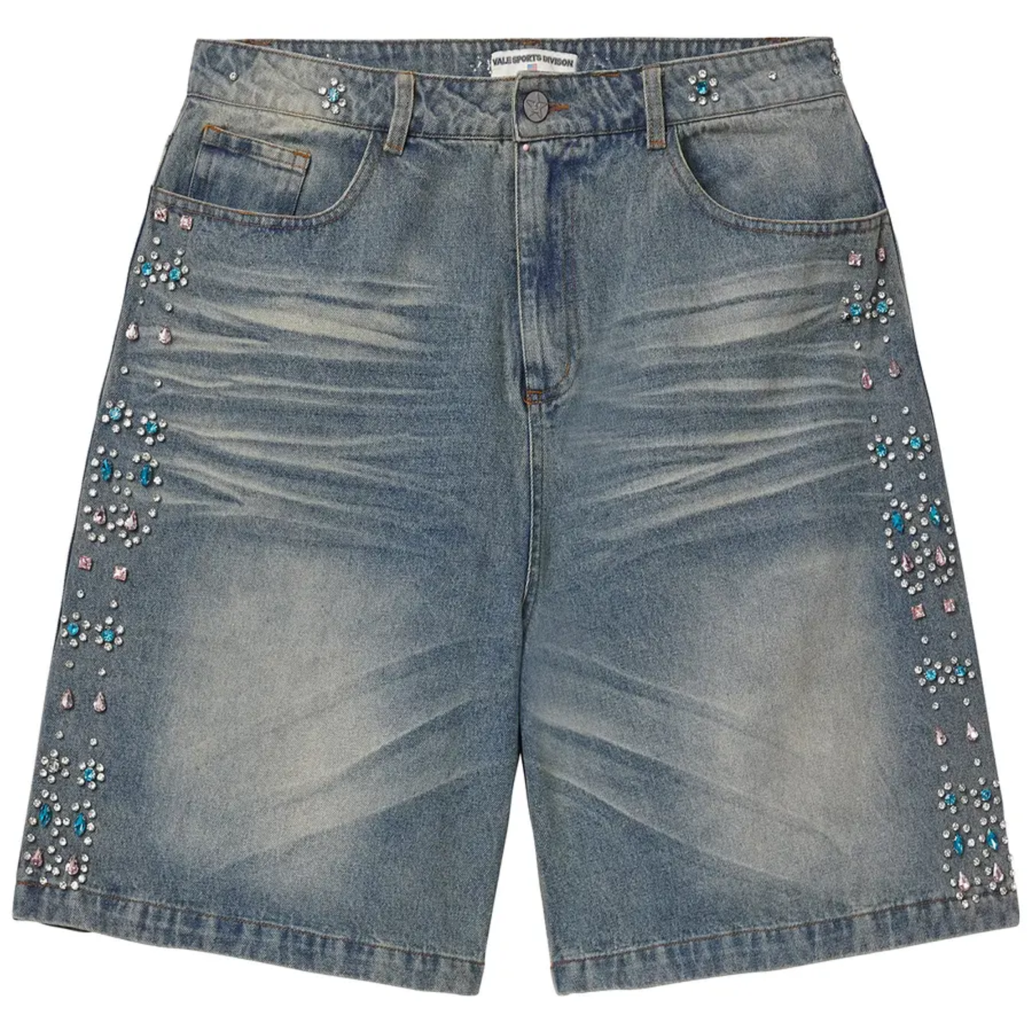 Vale Forever Candy Jorts 'Blue'