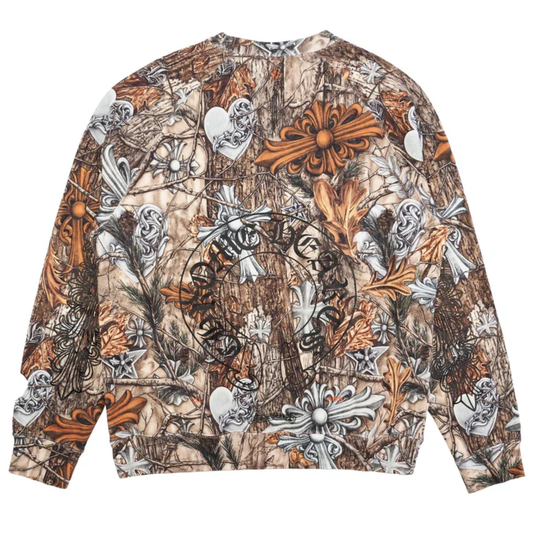 Chrome Hearts x Nike Nocta Horseshoe Motif Logo Crewneck Realtree Camo