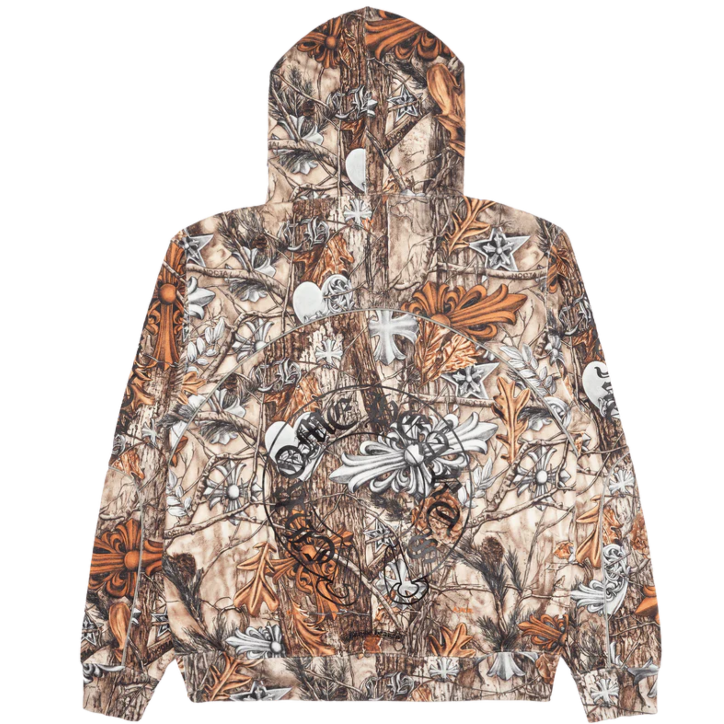 Chrome Hearts x Nike Nocta Horseshoe Motif Logo Hoodie Realtree Camo