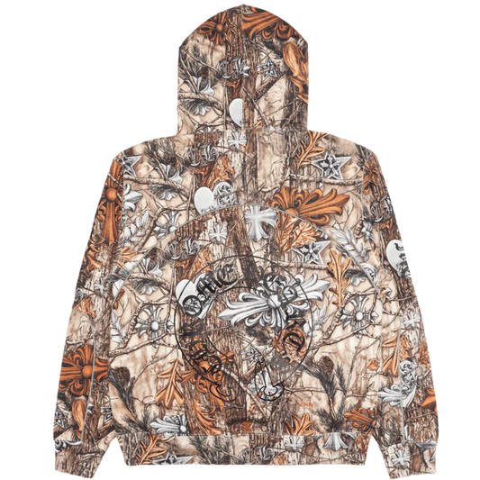 Chrome Hearts x Nike Nocta Horseshoe Motif Logo Hoodie Realtree Camo