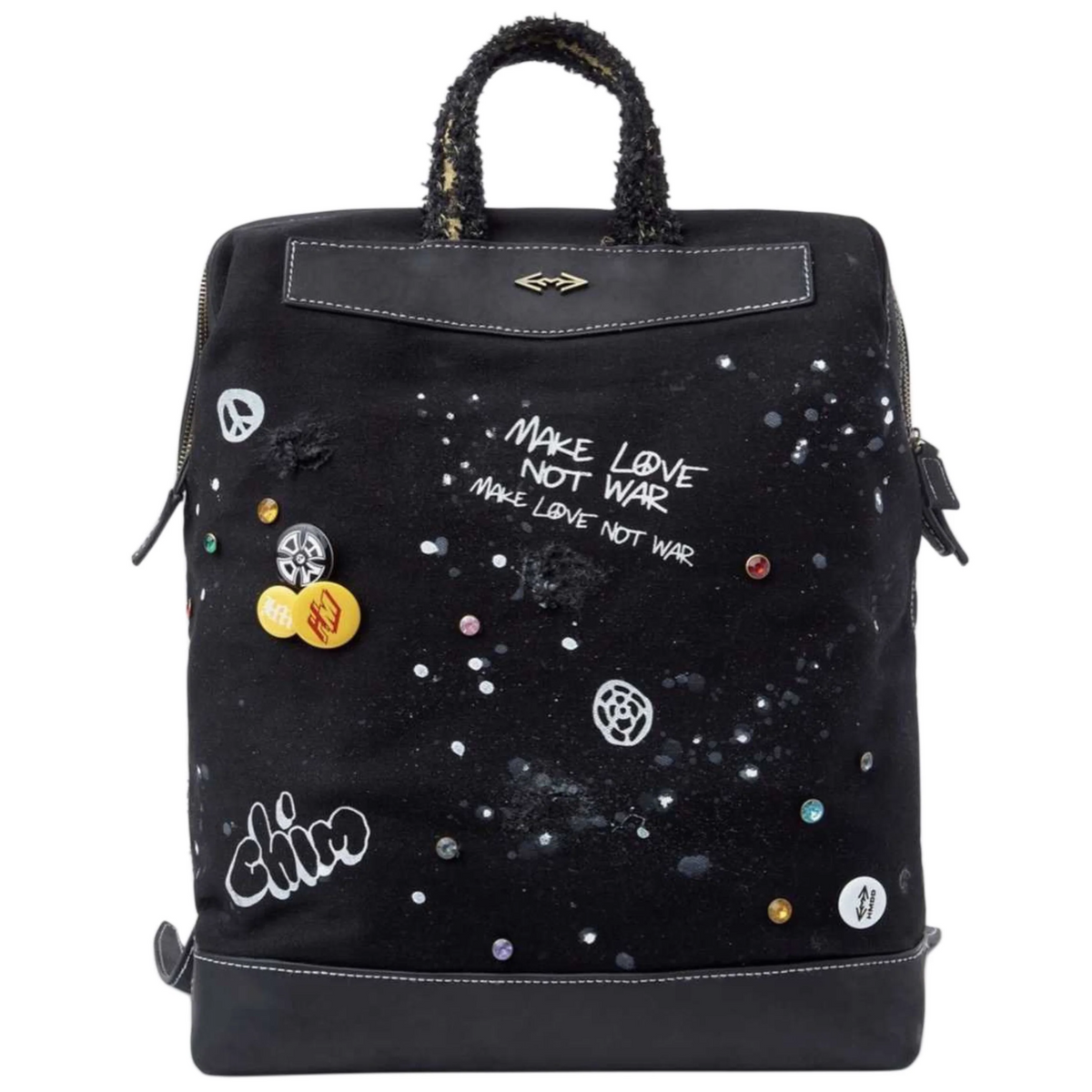 Happy Memories Don't Die HMDD Jester Black Backpack