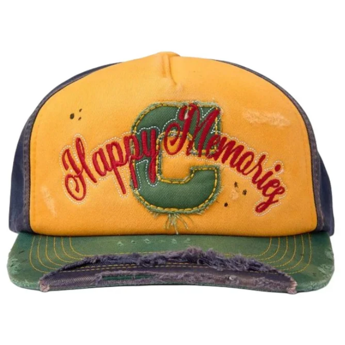 Happy Memories Don't Die HMDD Yellow Sandlot Hat